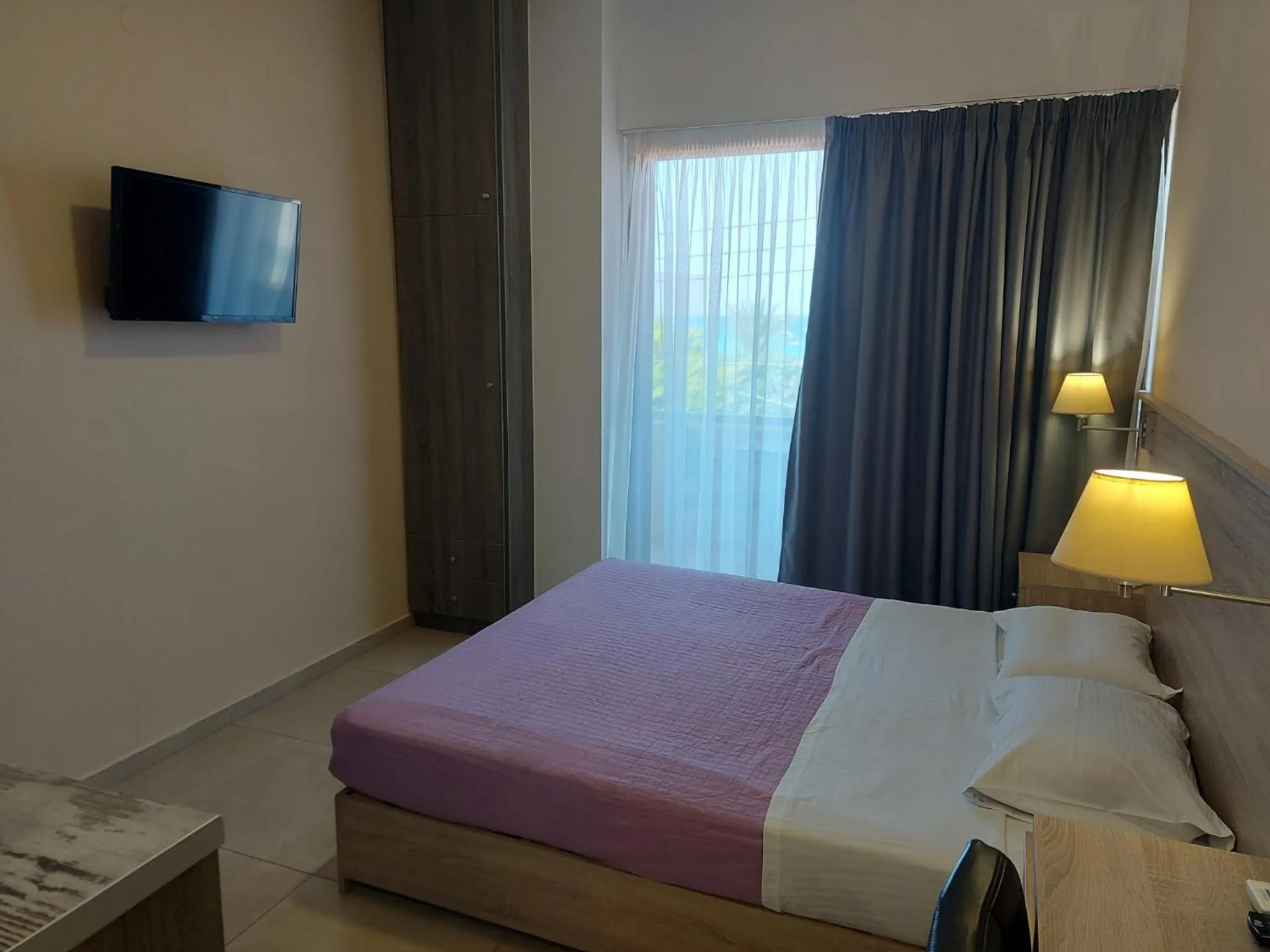 Bedroom, Bed in The Santo George Beach Resort