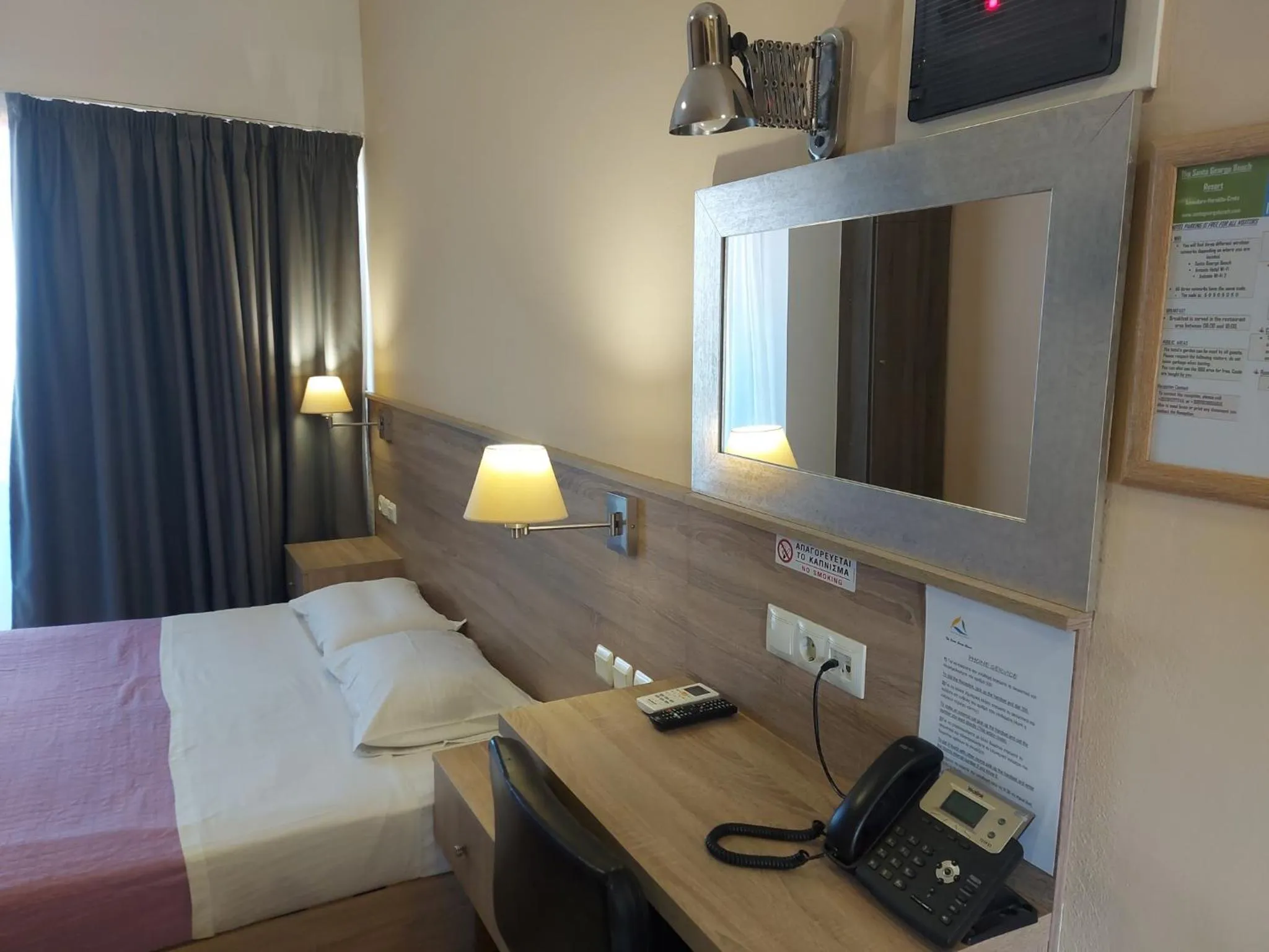 Bedroom, Bed in The Santo George Beach Resort