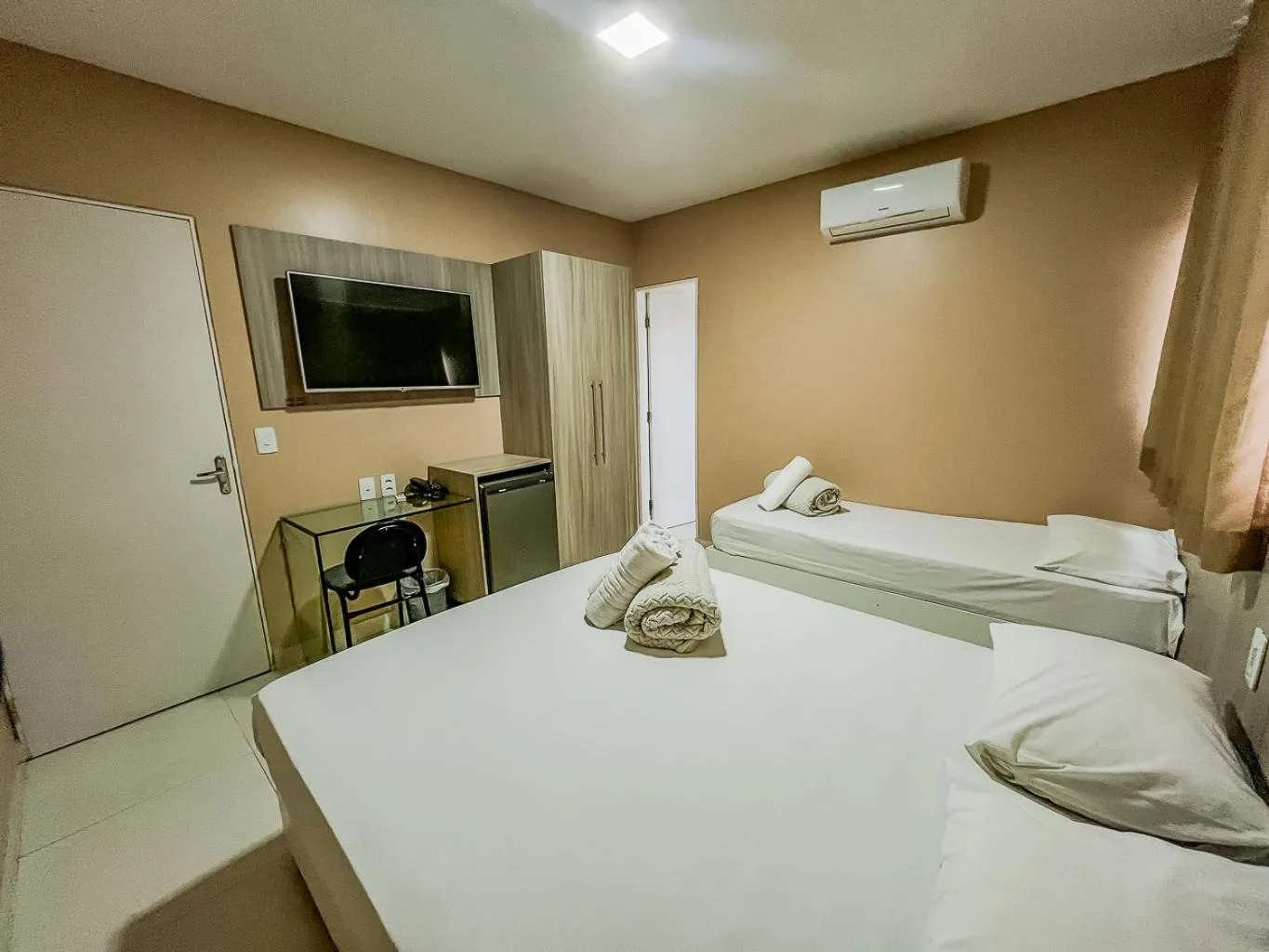 Bed in Hotel Itaparica