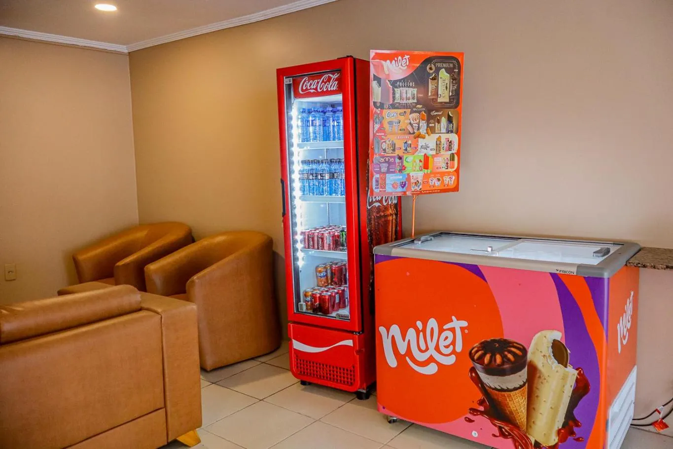 Lobby or reception in Hotel Itaparica