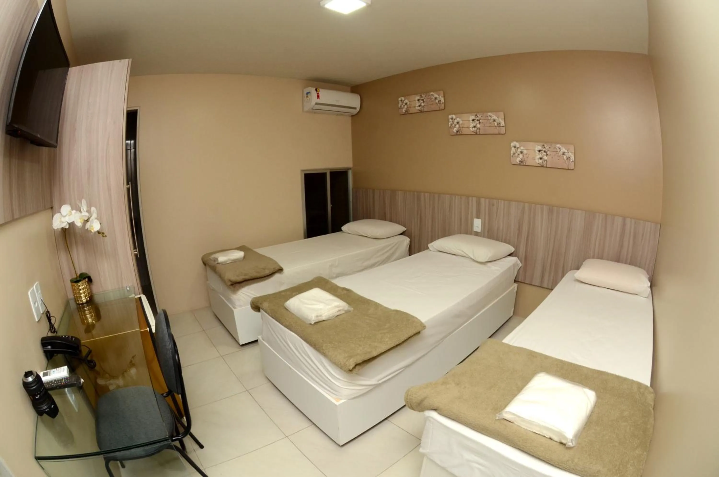 Bed in Hotel Itaparica