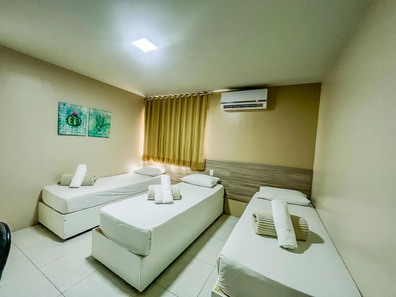 Bed in Hotel Itaparica