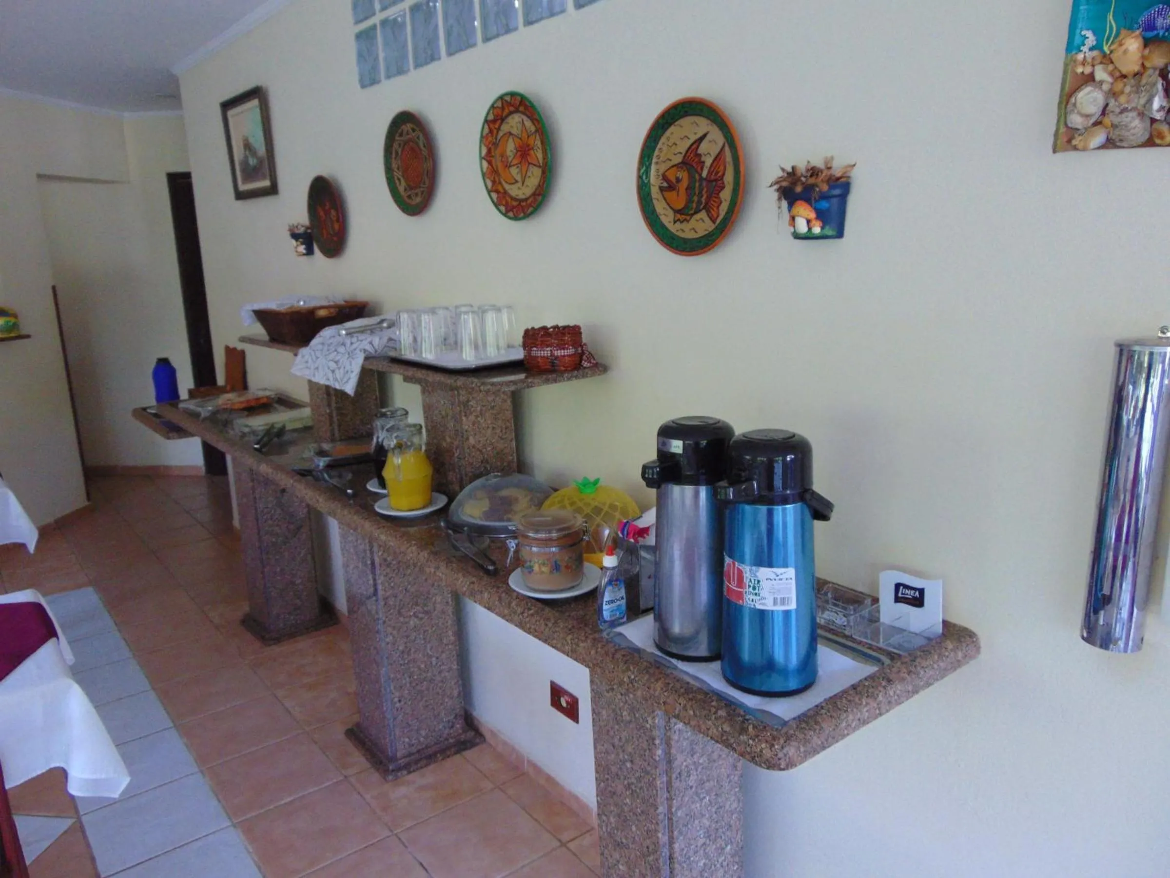 Continental breakfast in Pauba Praia Hotel