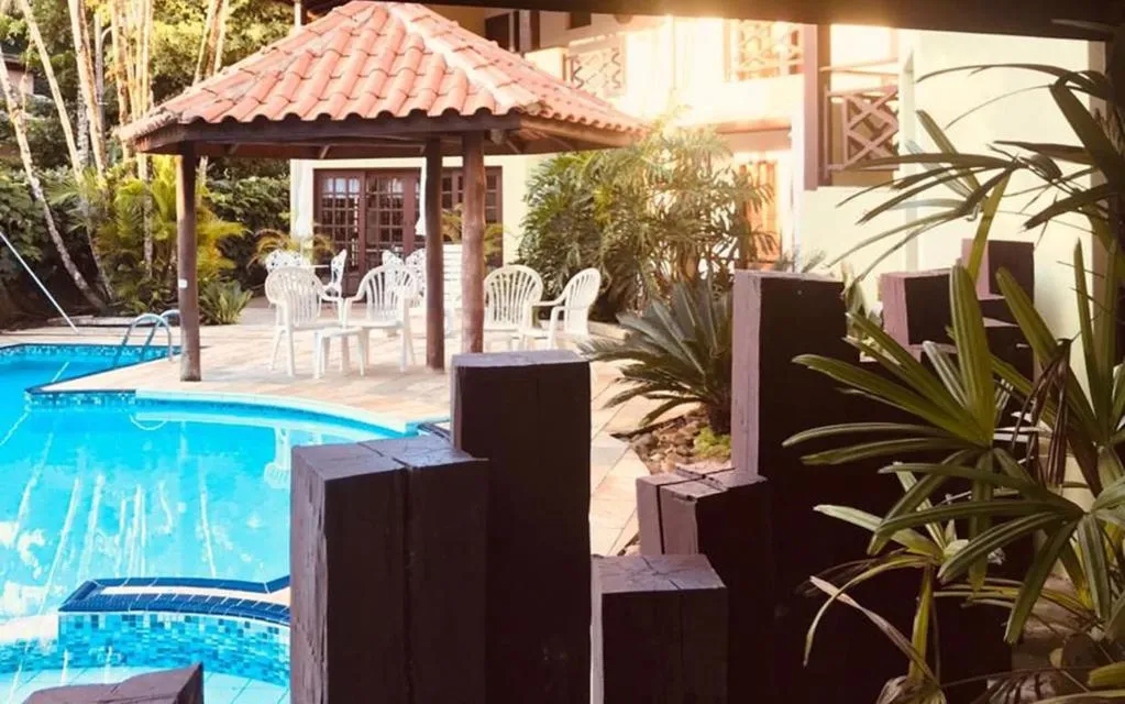 Pool view in Pauba Praia Hotel