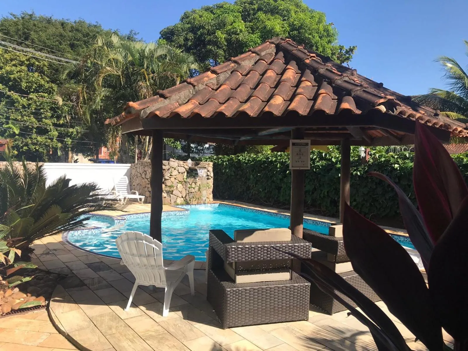 Swimming pool in Pauba Praia Hotel