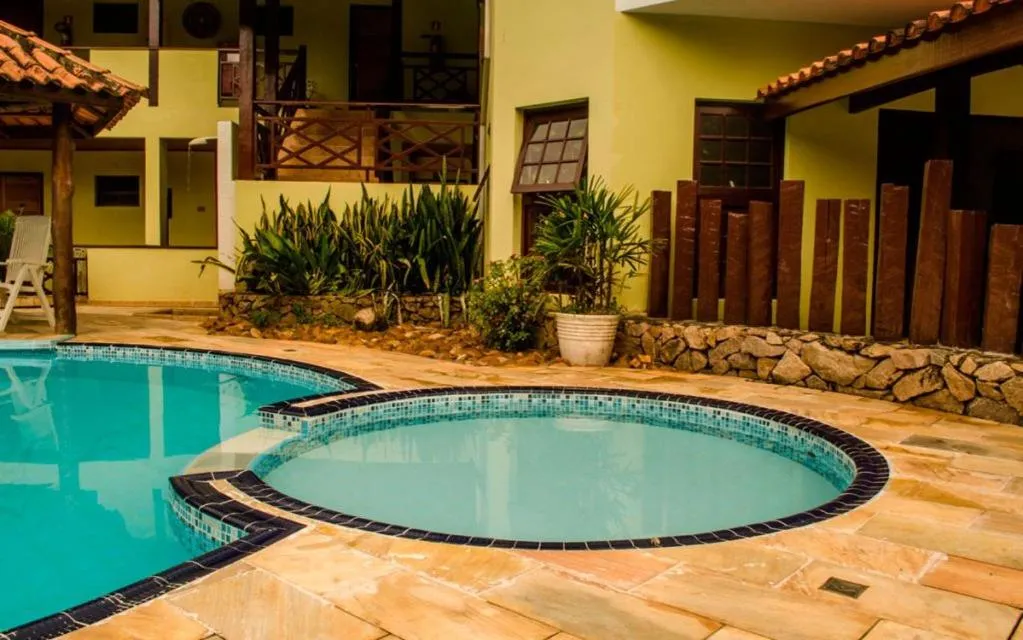 Pool view in Pauba Praia Hotel