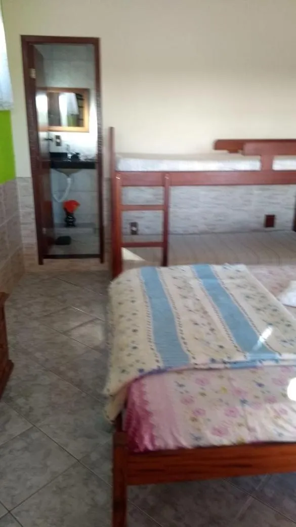 Bed in Pousada Da Restinga