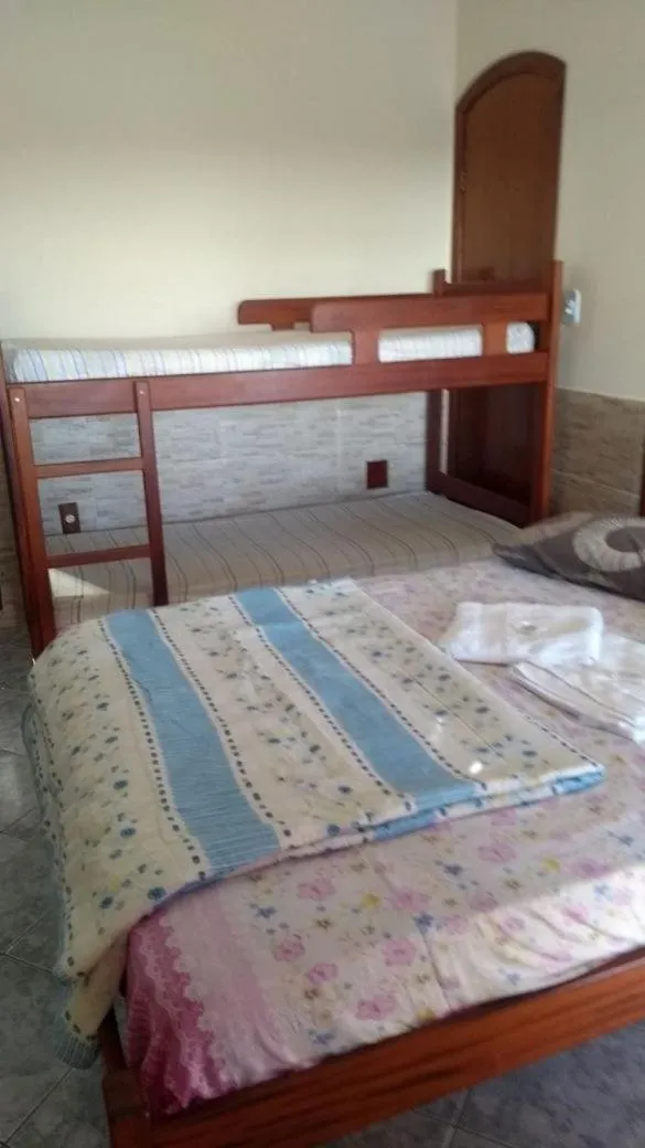 Bed in Pousada Da Restinga