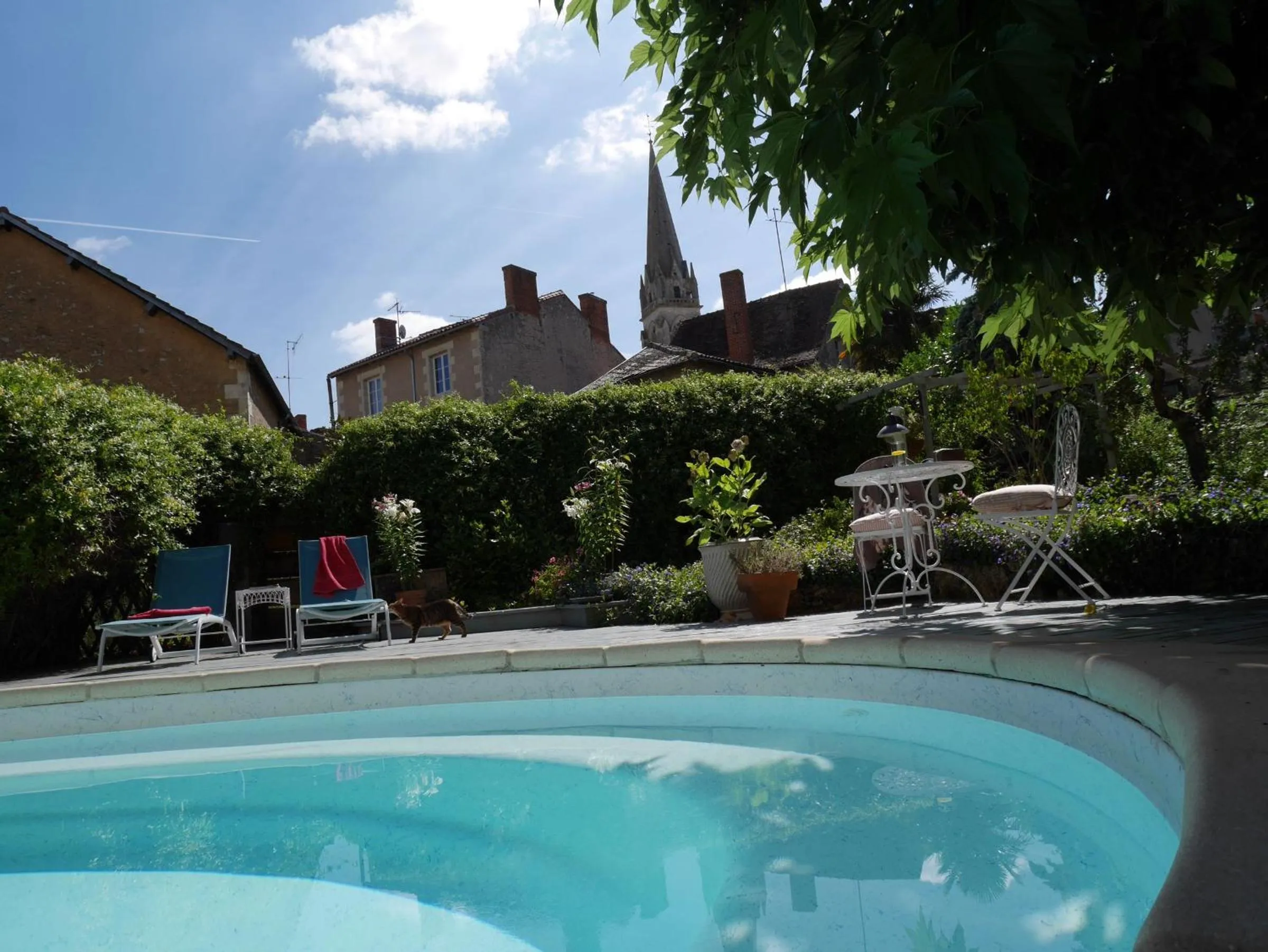 Swimming pool in L'Arbre D'Ange