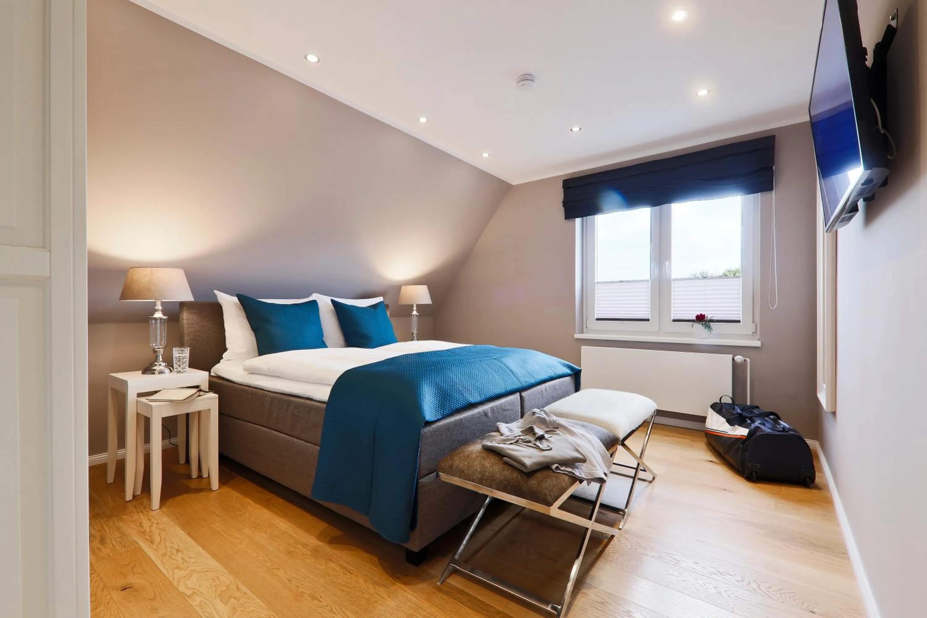 Bed in Astra Maris Apartments