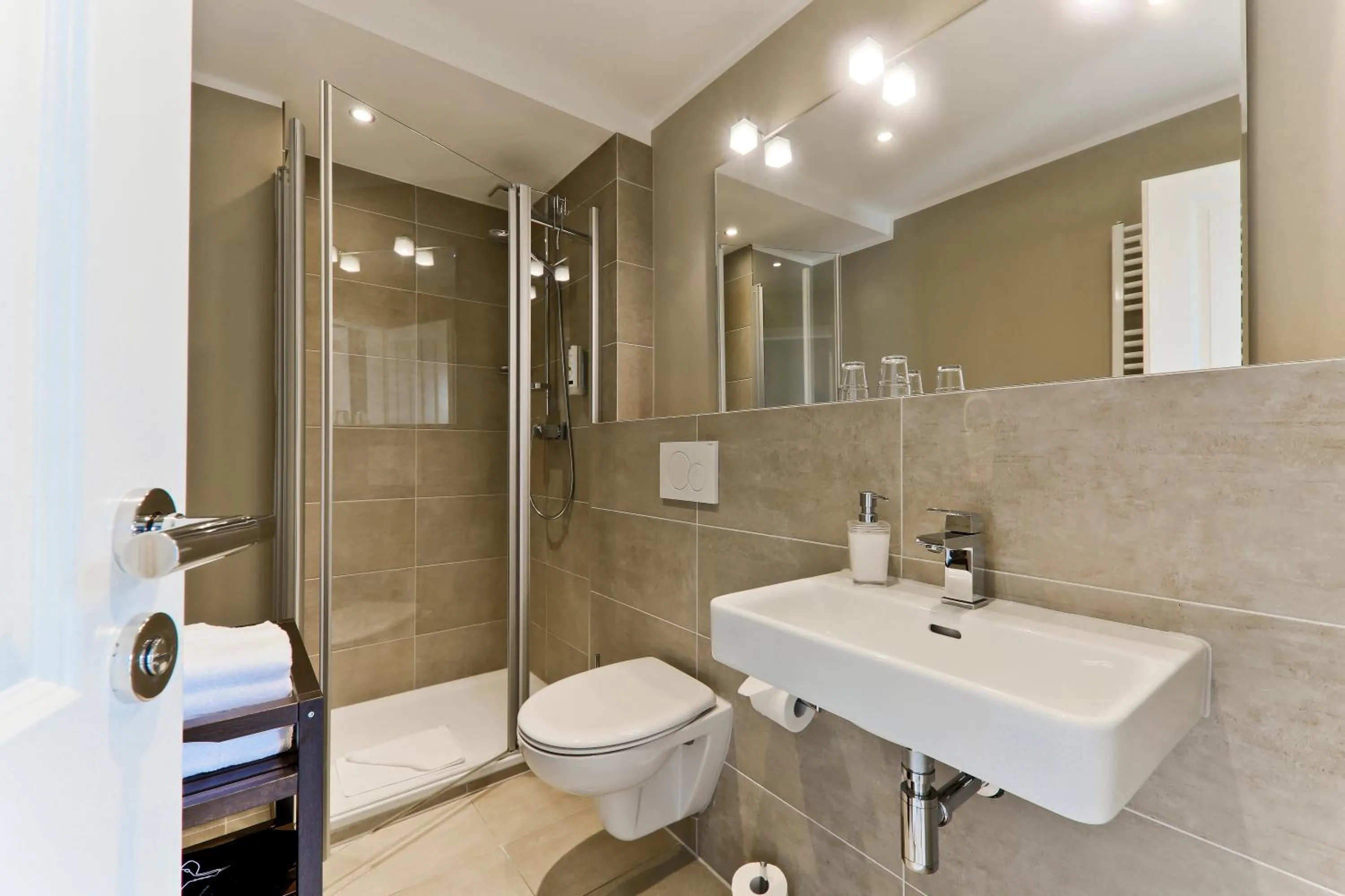 Bathroom in Astra Maris Apartments