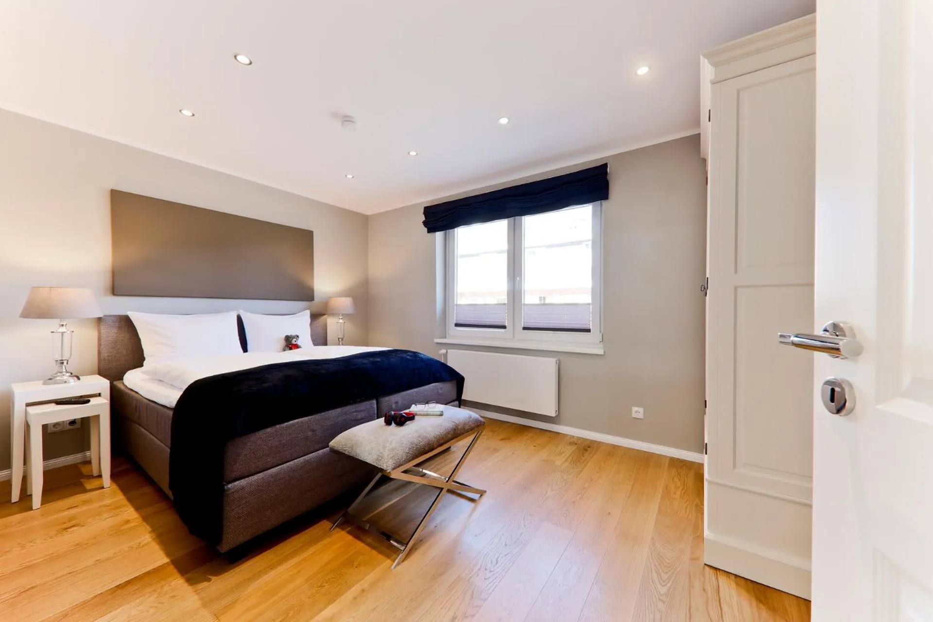 Bedroom in Astra Maris Apartments