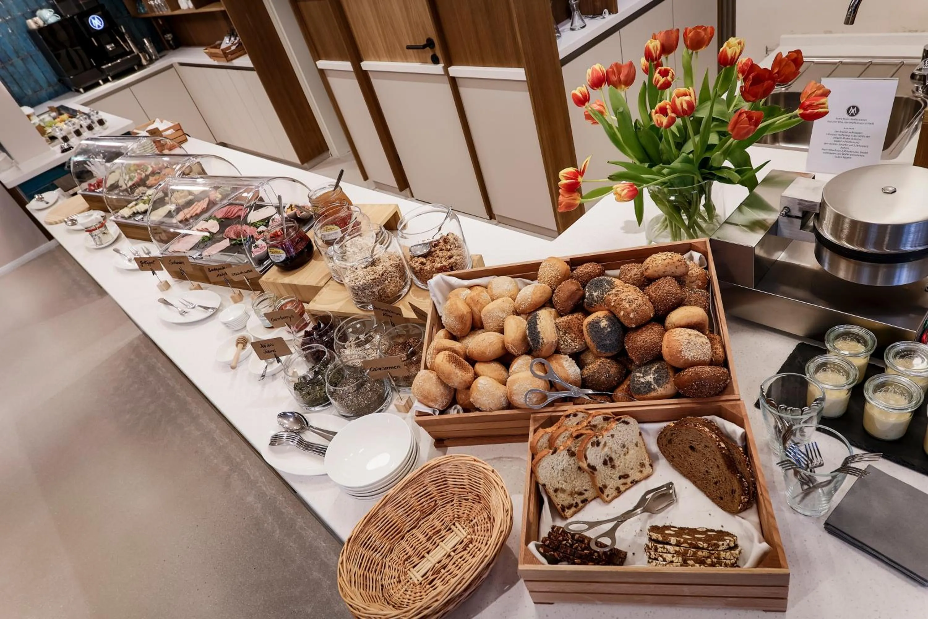 Buffet breakfast in Astra Maris Apartments