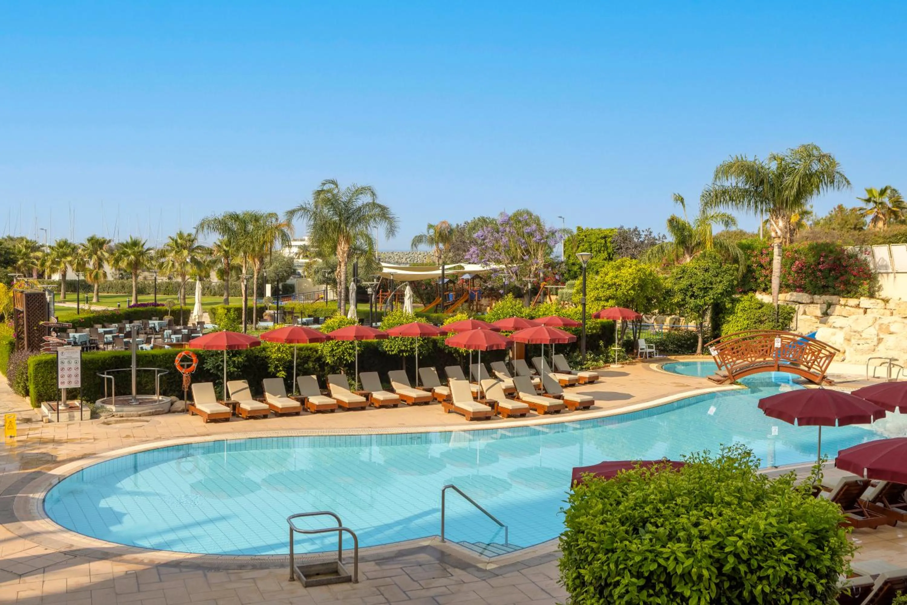 Swimming pool in St Raphael Resort
