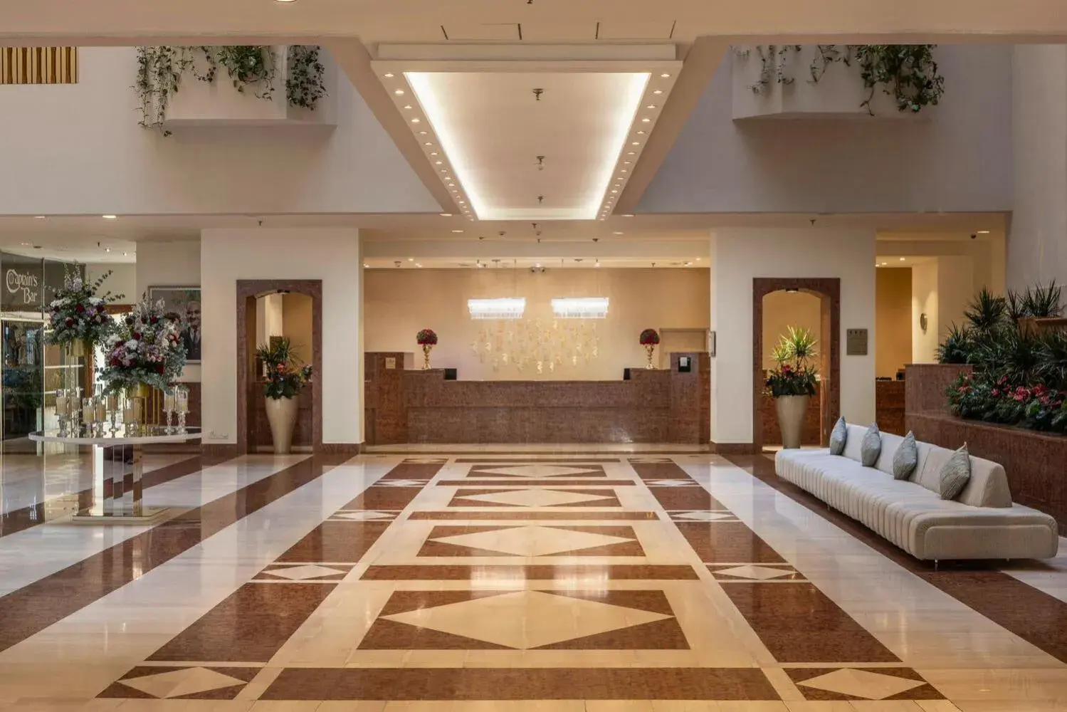 Lobby or reception in St Raphael Resort Lobby or reception in St Raphael Resort