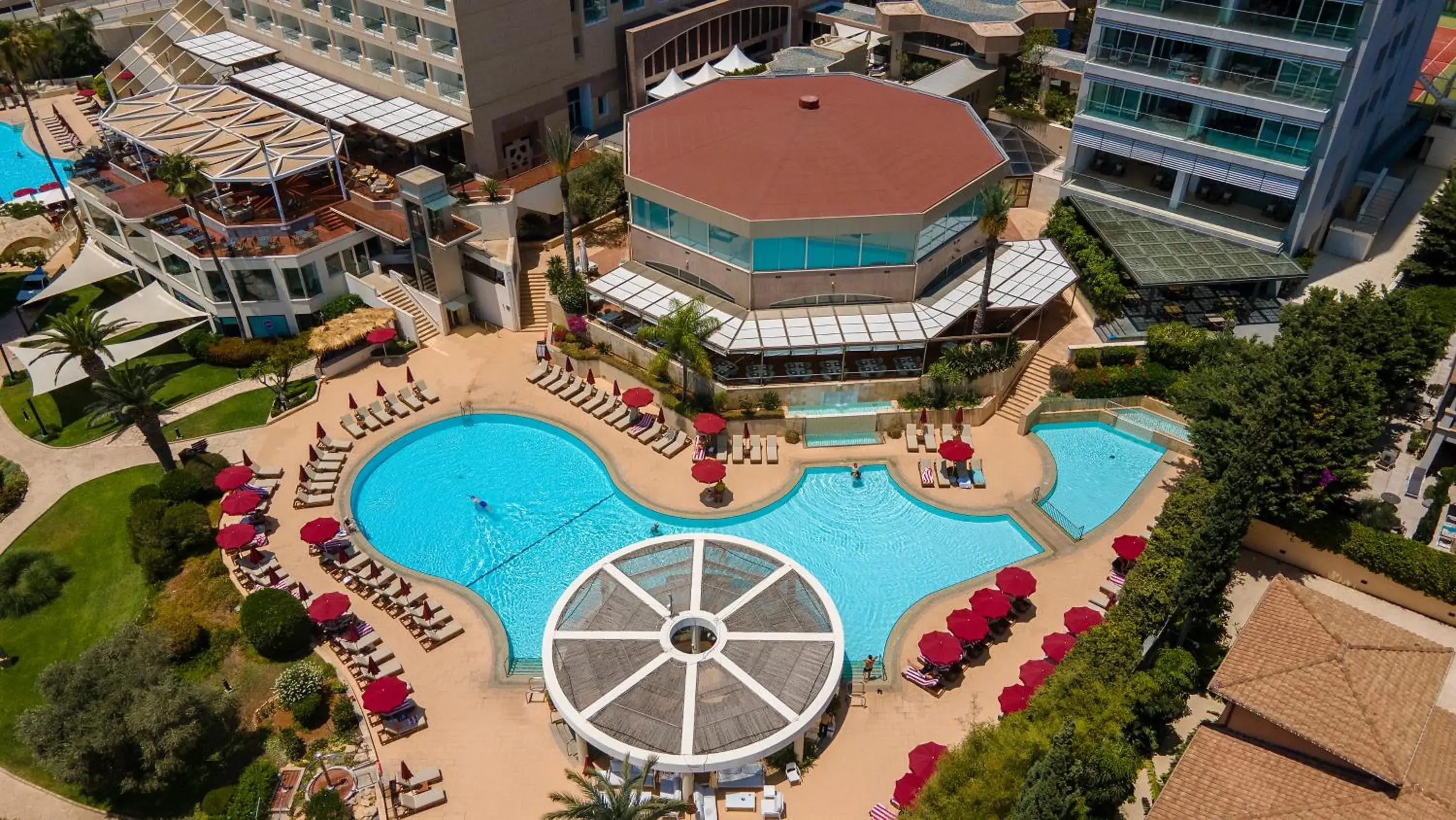 Bird's eye view in St Raphael Resort Bird's eye view in St Raphael Resort