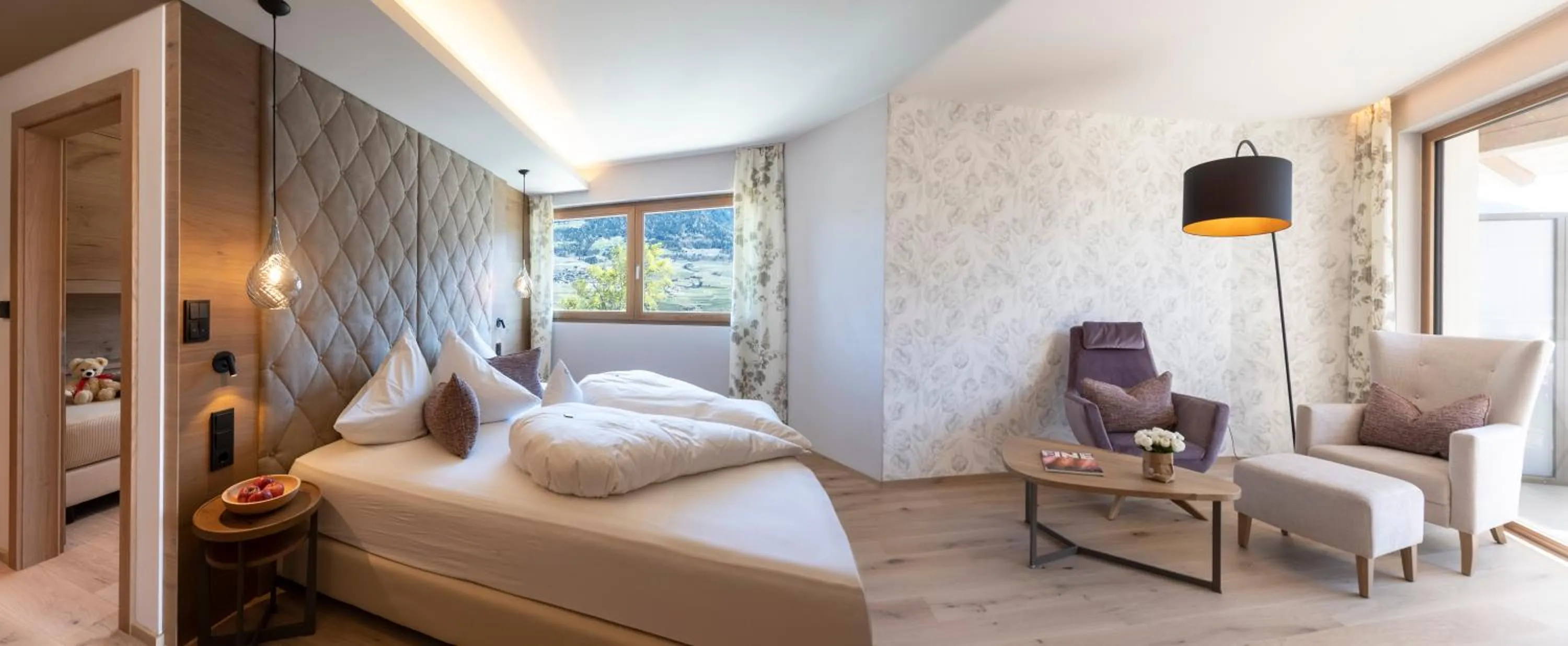 Bedroom, Bed in Hotel Sonnbichl