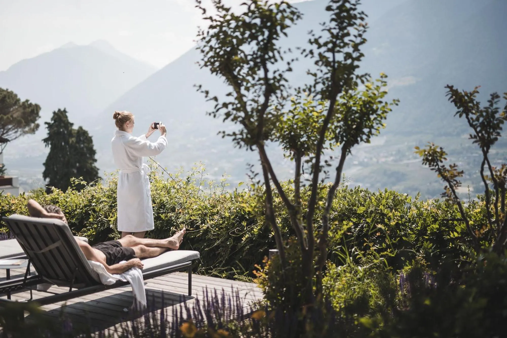 Garden in Hotel Sonnbichl