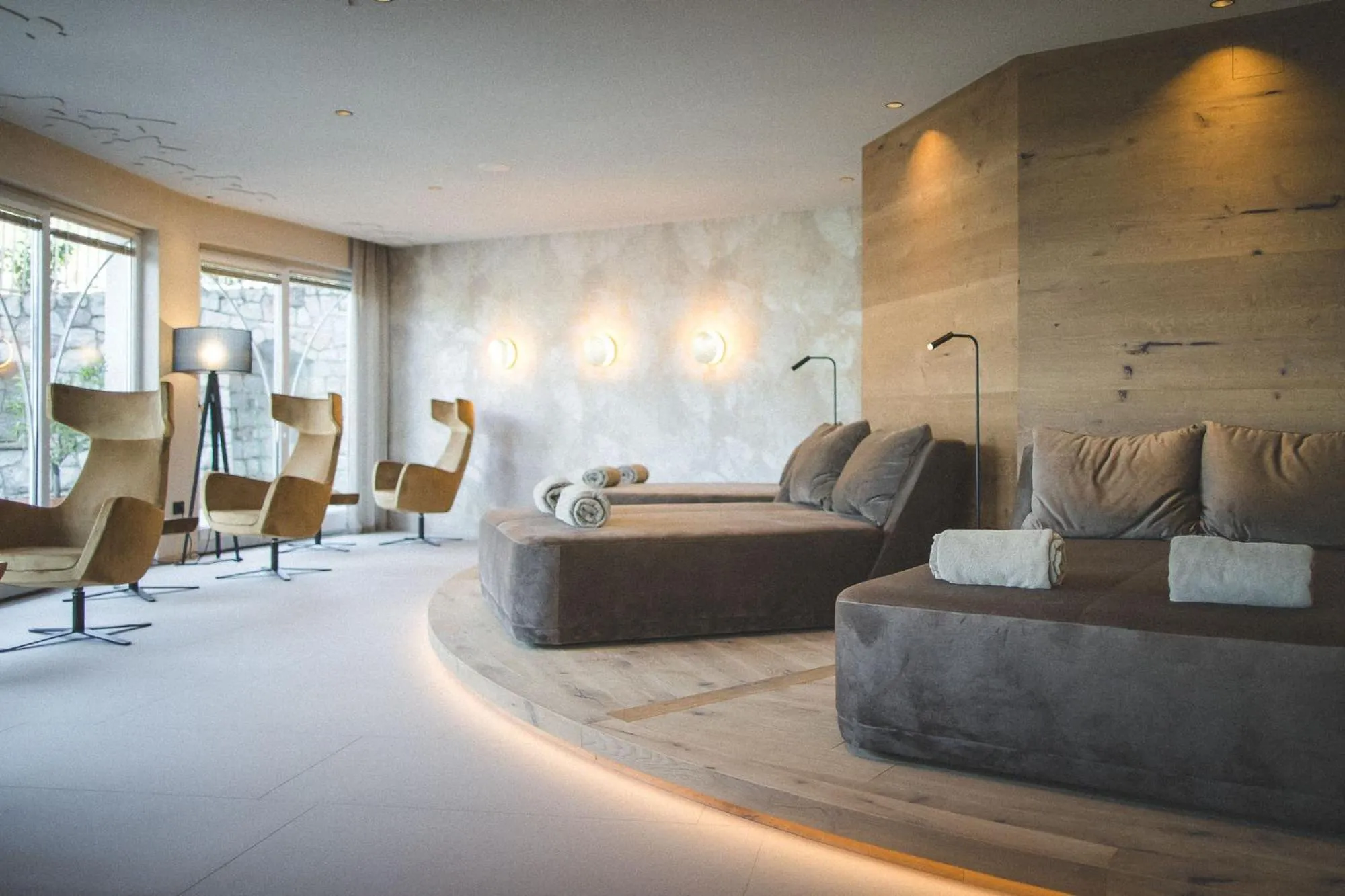 Spa and wellness centre/facilities in Hotel Sonnbichl