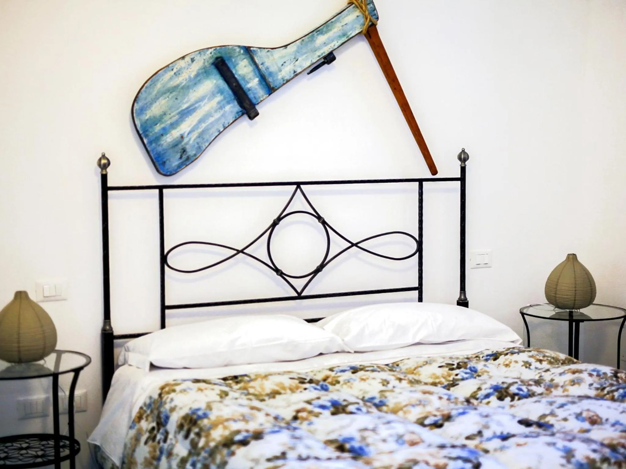 Bed in B&B La Grotta Marina