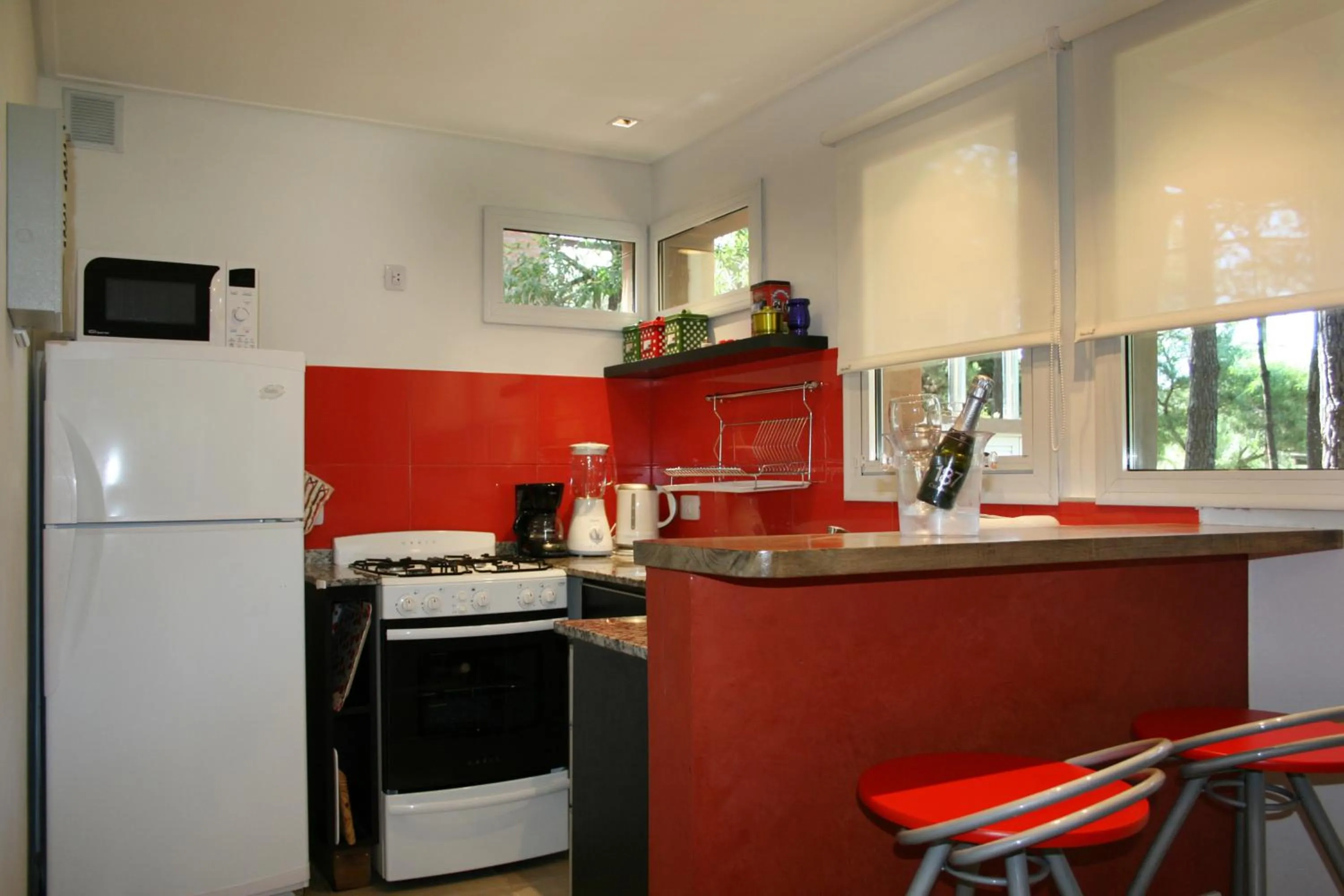 Kitchen or kitchenette in Kaia Apart y Spa