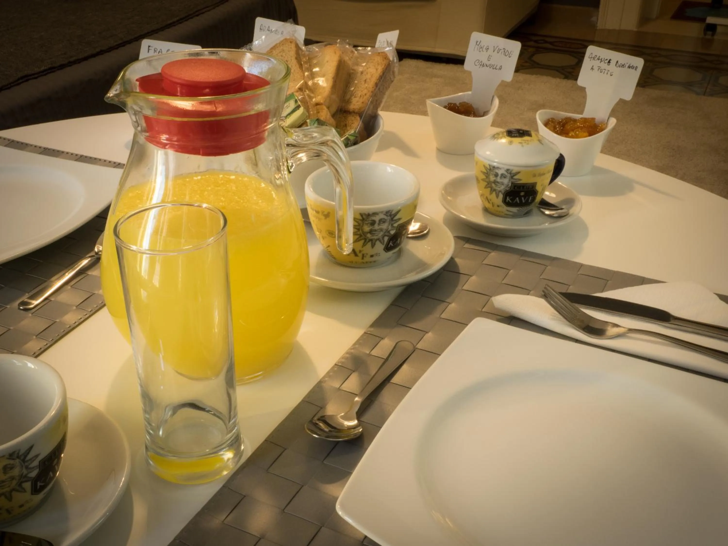 Breakfast in Ajde rooms & breakfast