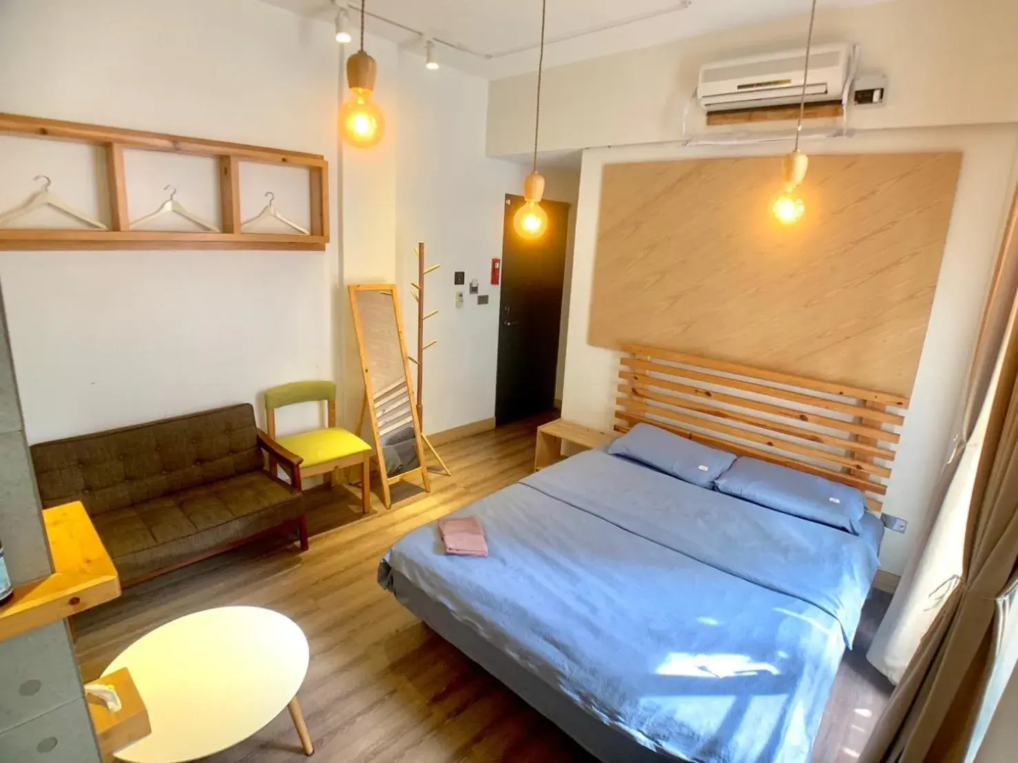 On site, Bed in Hinoki Mansion On site, Bed in Hinoki Mansion