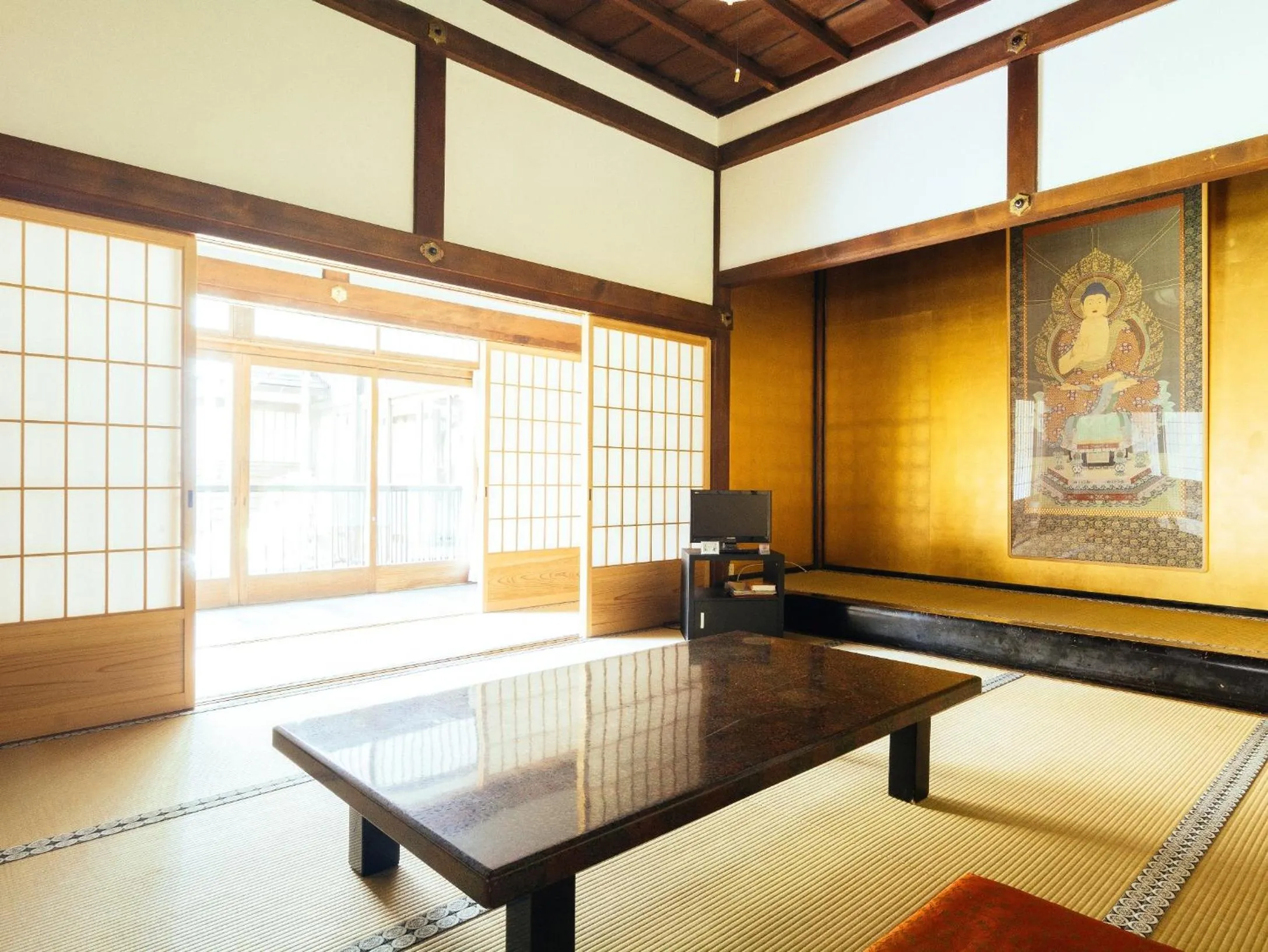 Photo of the whole room in Koyasan Shukubo Jokiin