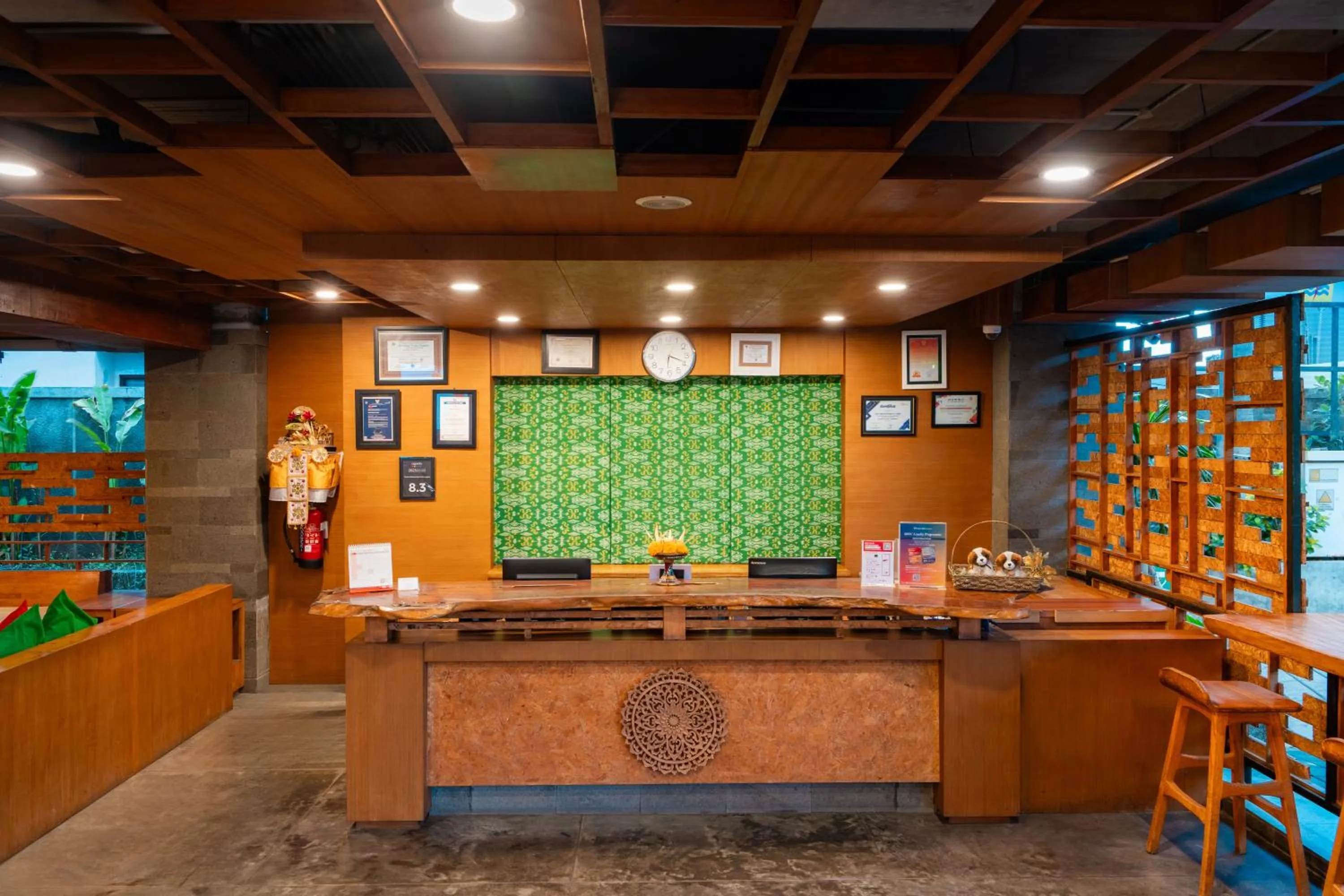 Lobby or reception in Swiss-Belexpress Kuta Legian