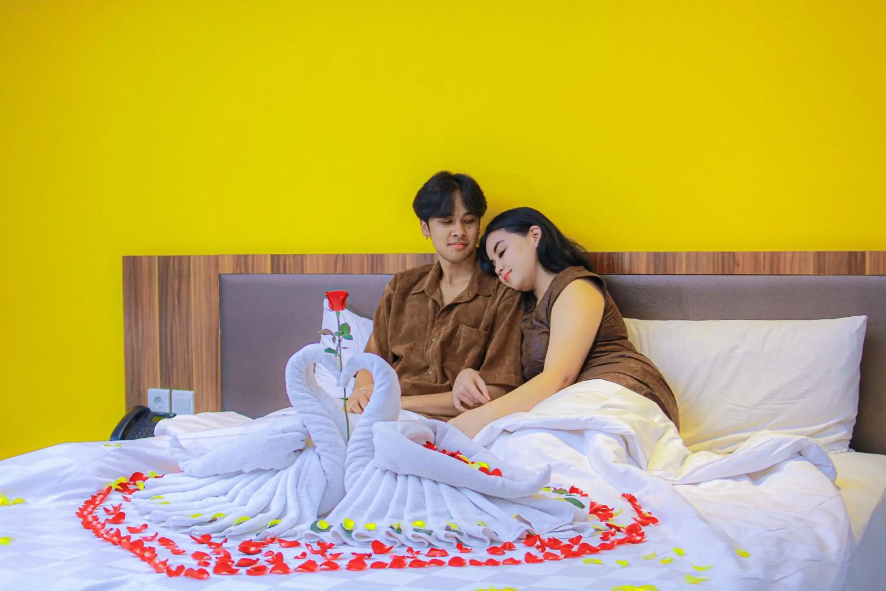 Decorative detail, Bed in Swiss-Belexpress Kuta Legian Decorative detail, Bed in Swiss-Belexpress Kuta Legian