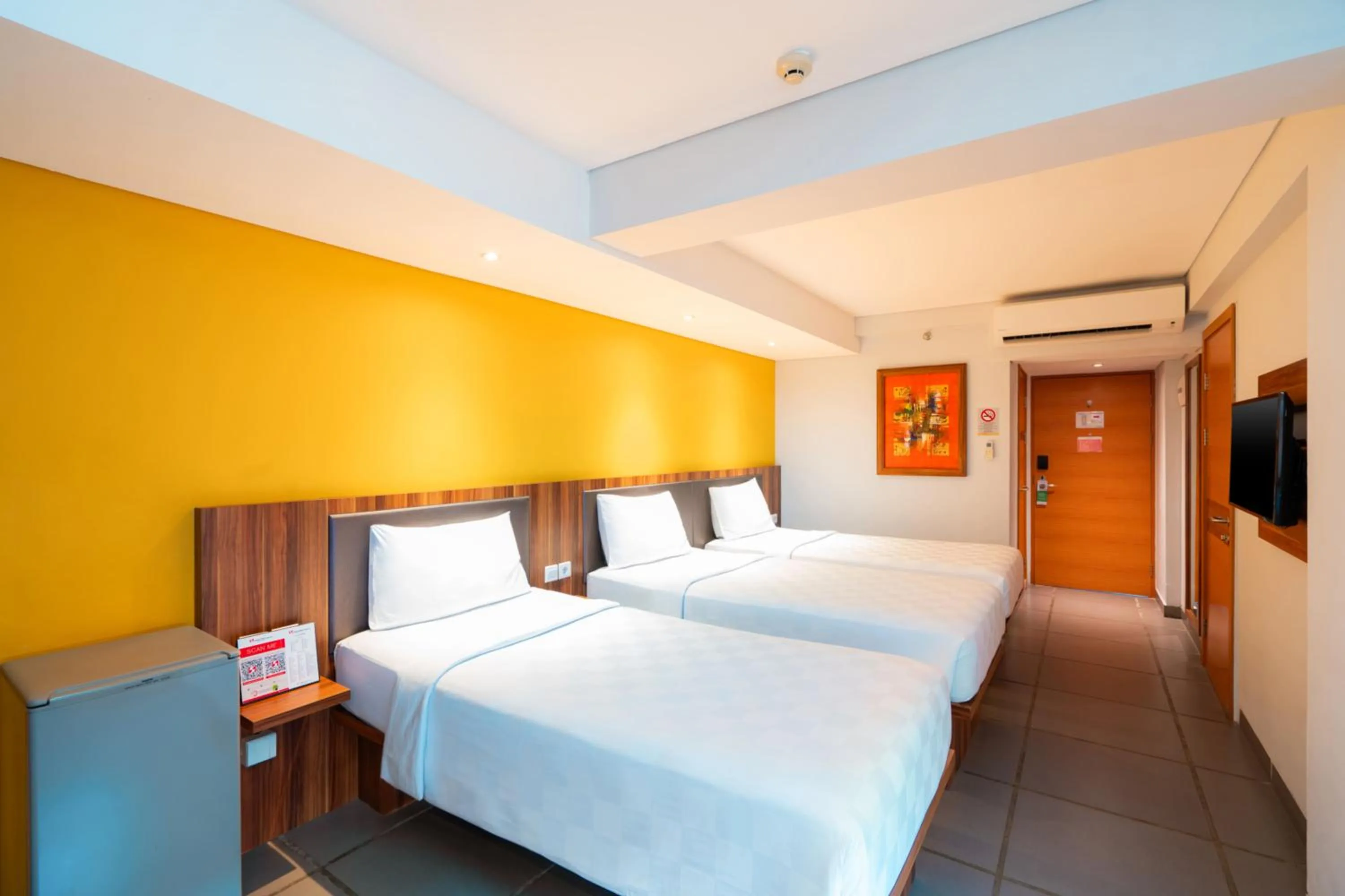Bed in Swiss-Belexpress Kuta Legian
