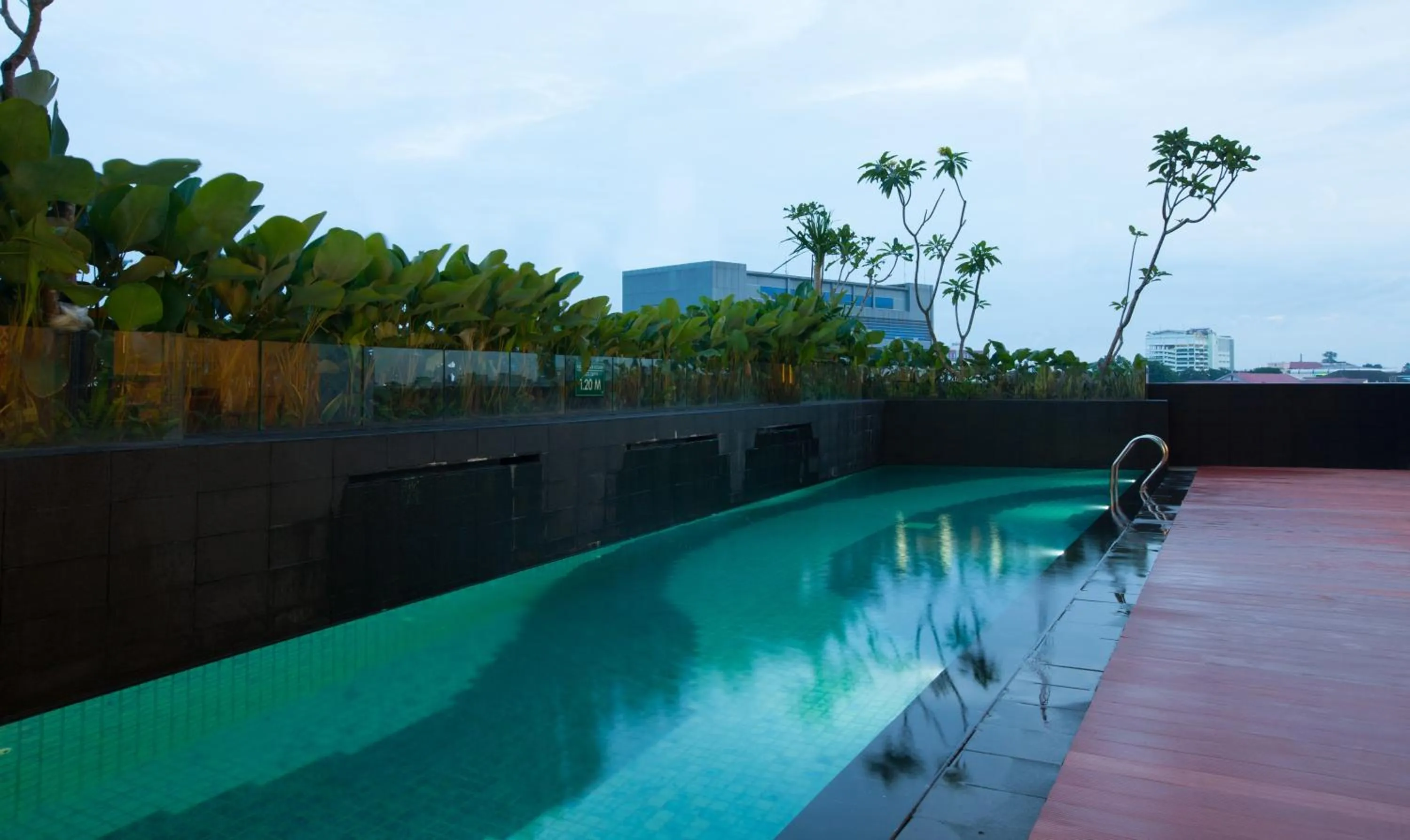 Swimming pool in Hotel Santika Radial Palembang