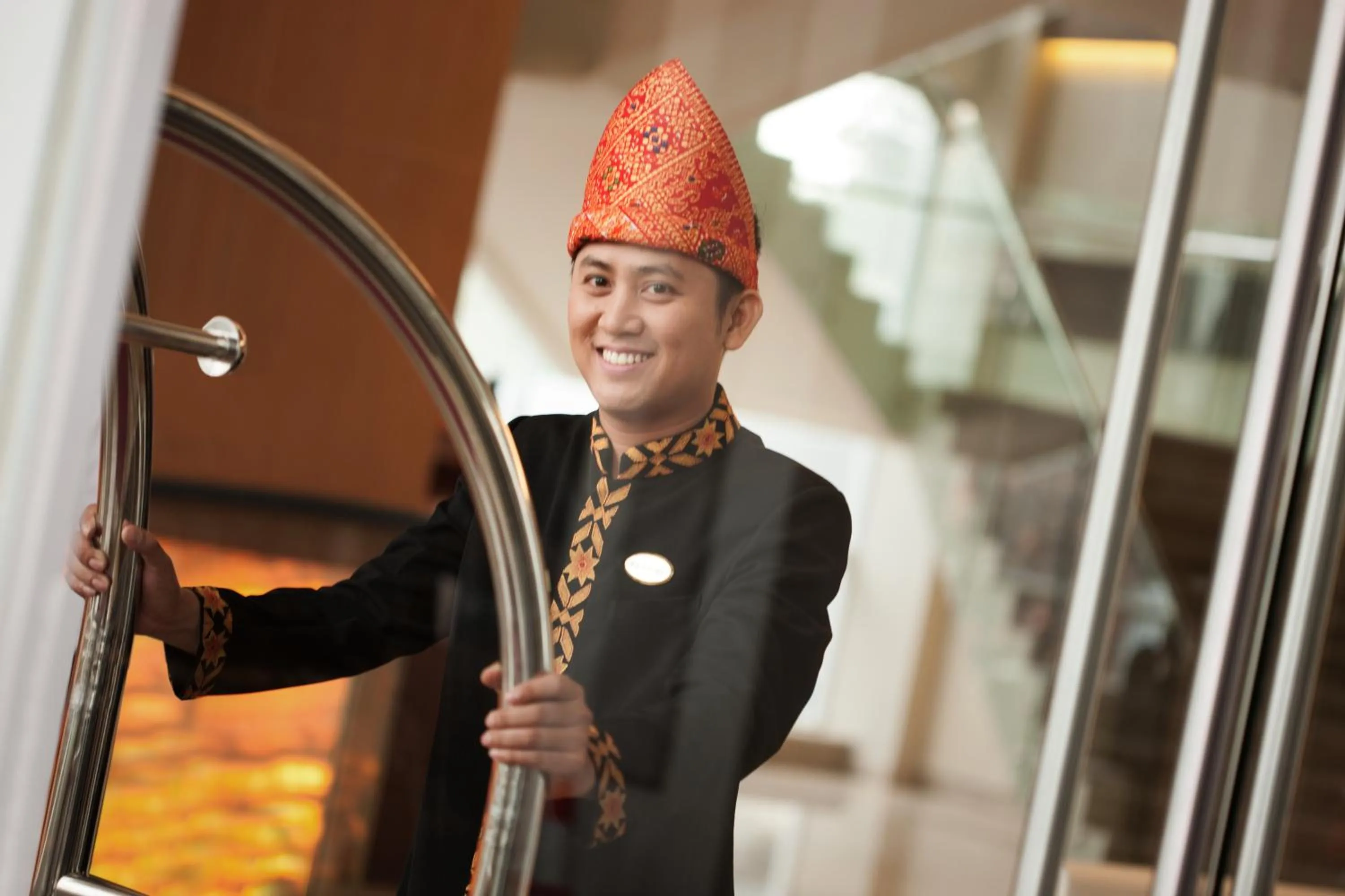 Staff in Hotel Santika Radial Palembang