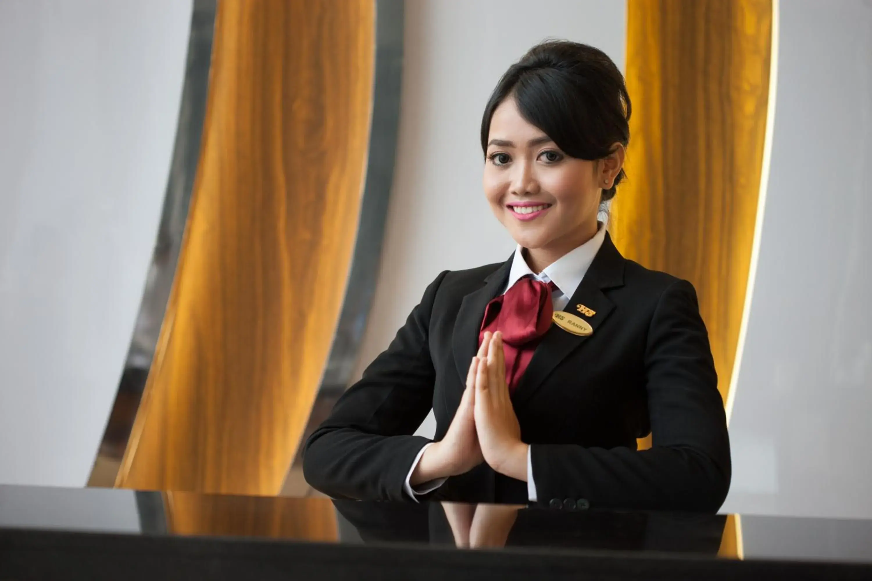 Staff in Hotel Santika Radial Palembang Staff in Hotel Santika Radial Palembang