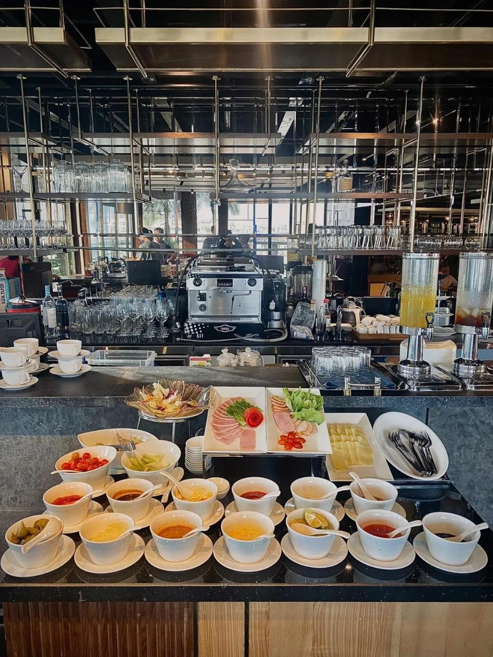 Breakfast in The Chi Boutique Hotel