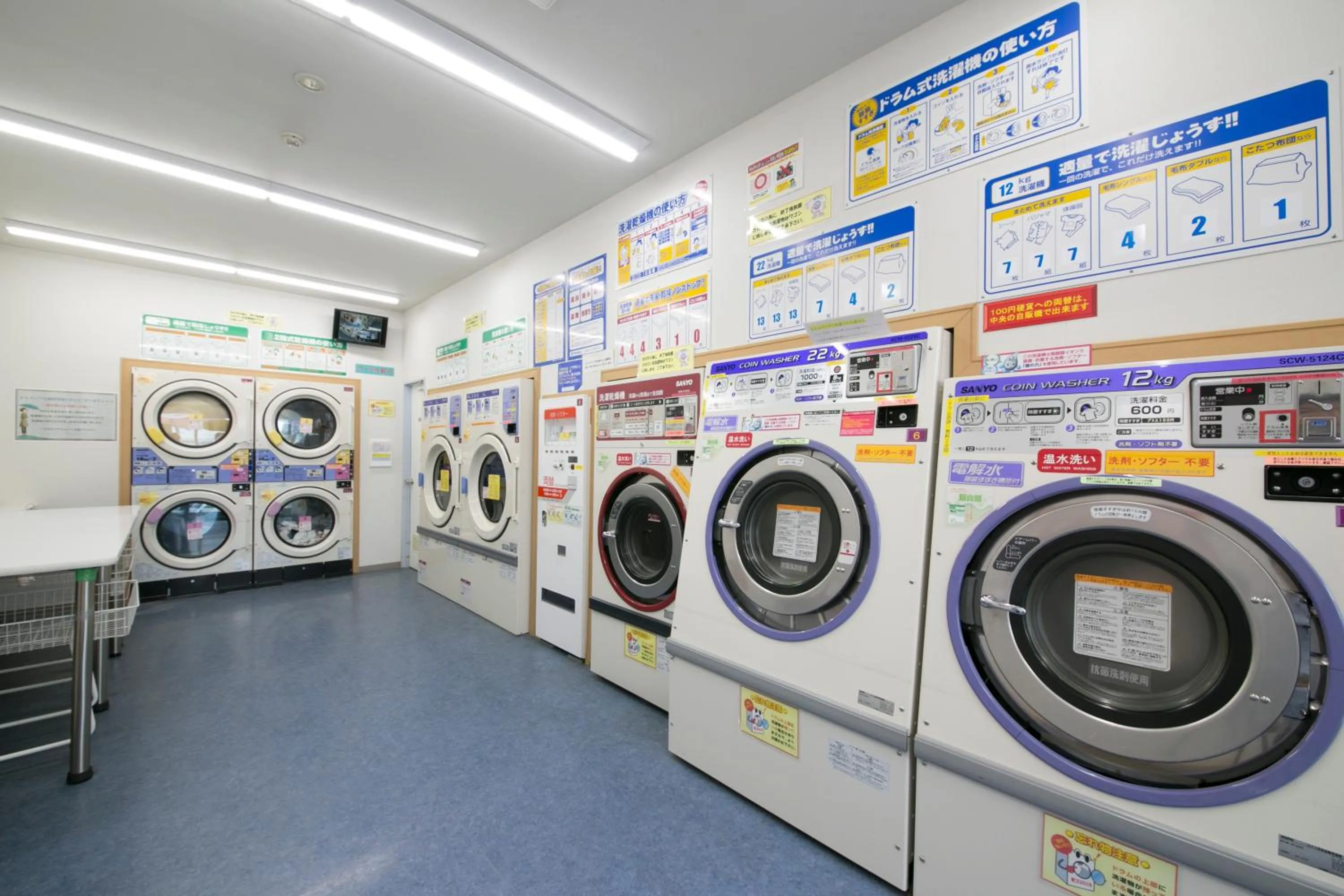 washing machine in Yokaichi Royal Hotel