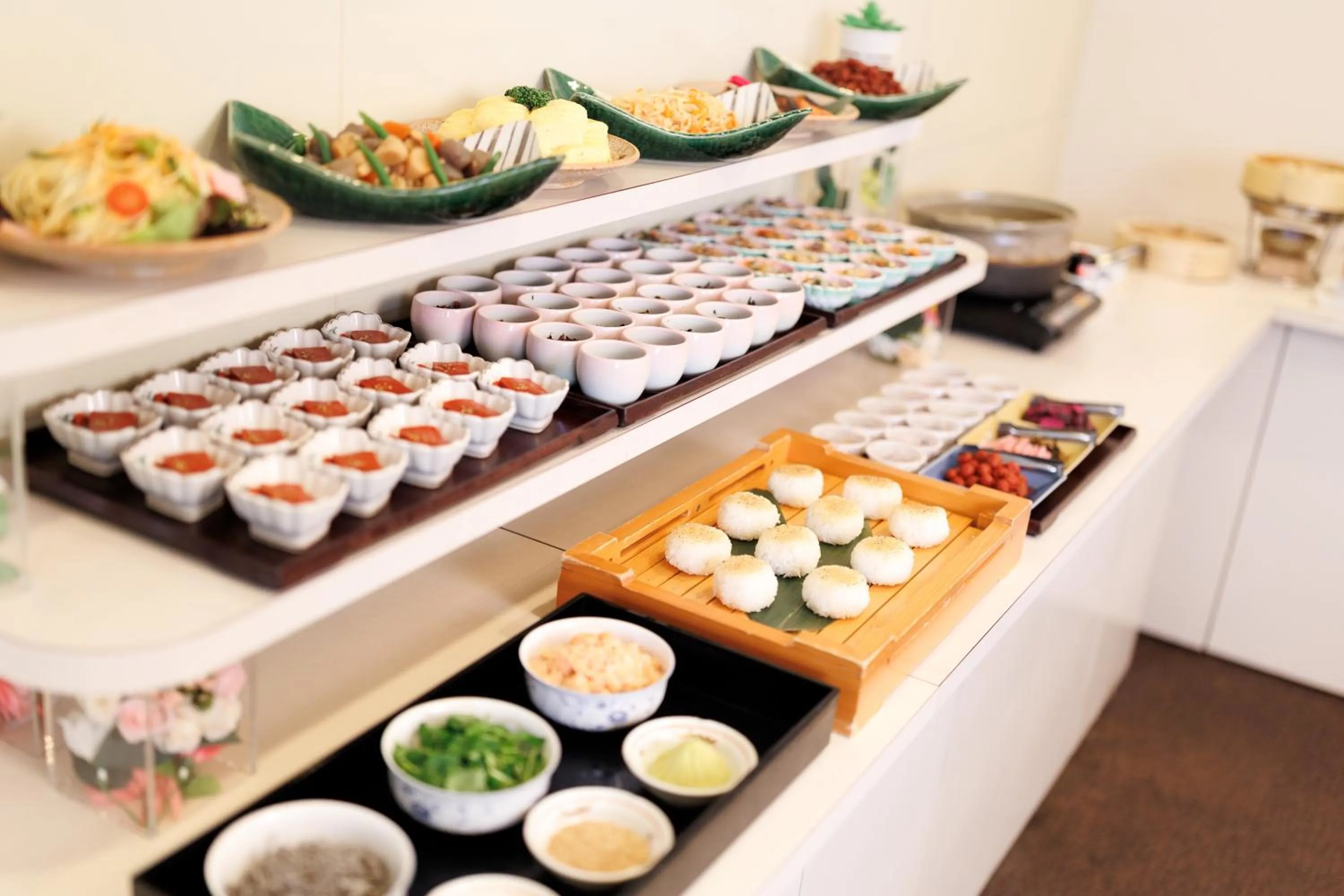 Buffet breakfast in Yokaichi Royal Hotel