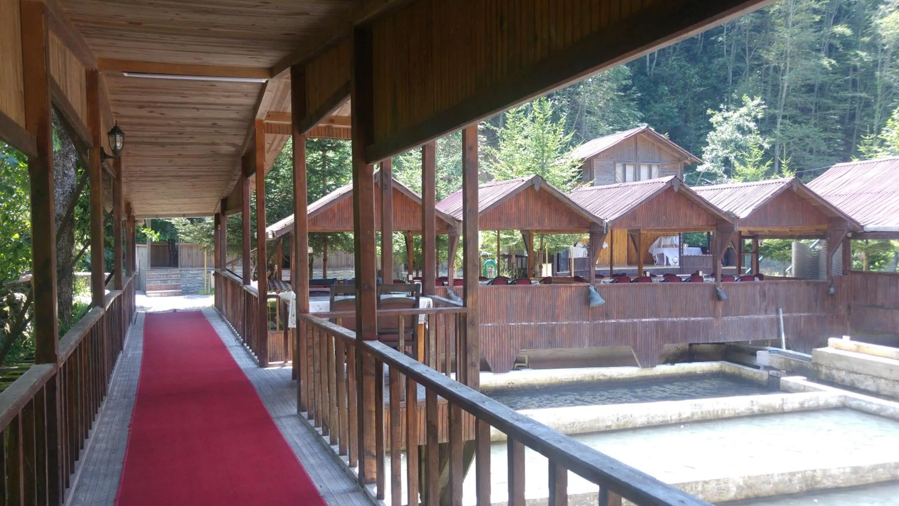 Garden view in Isikli Kale Hotel