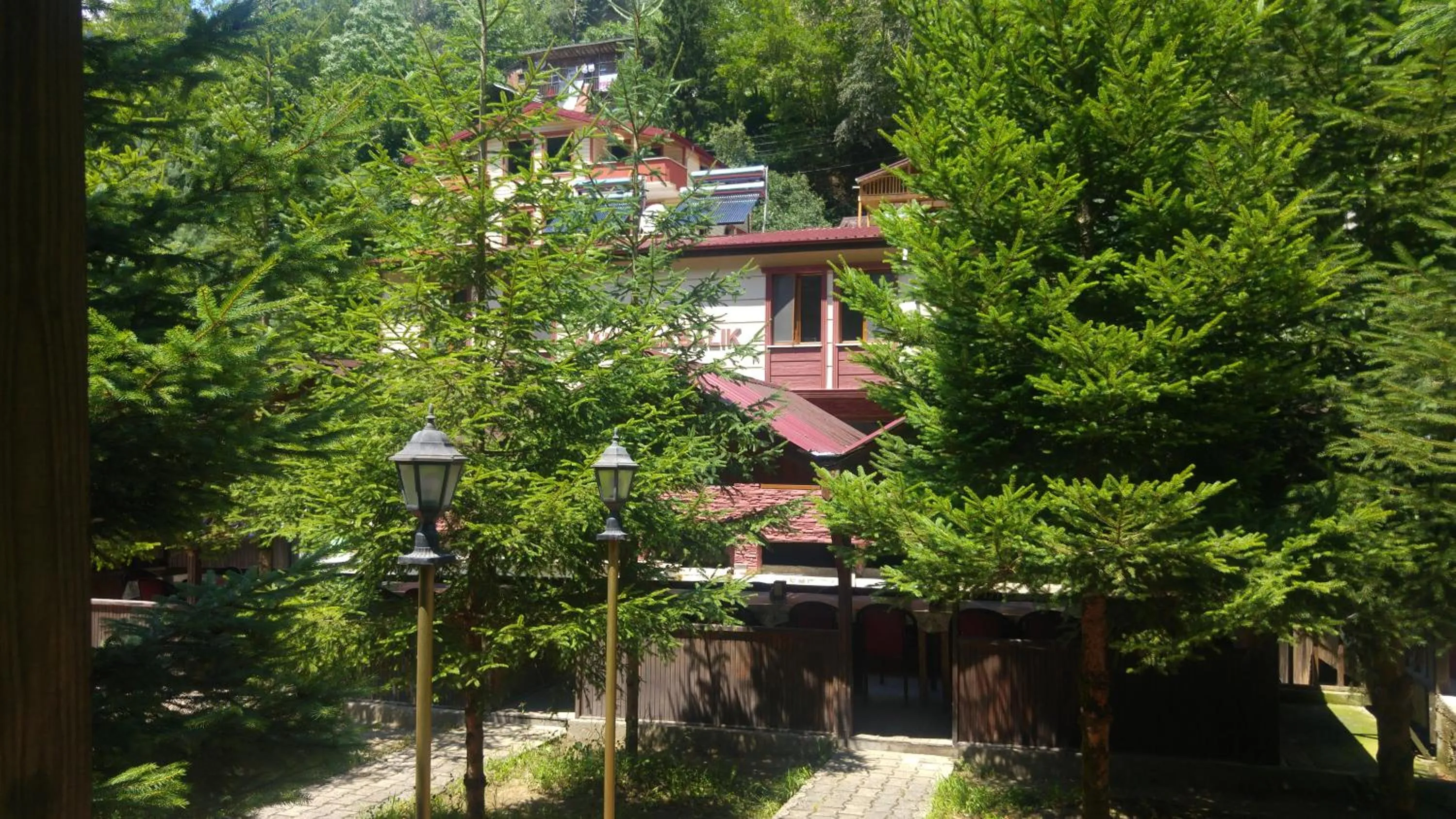 Garden in Isikli Kale Hotel