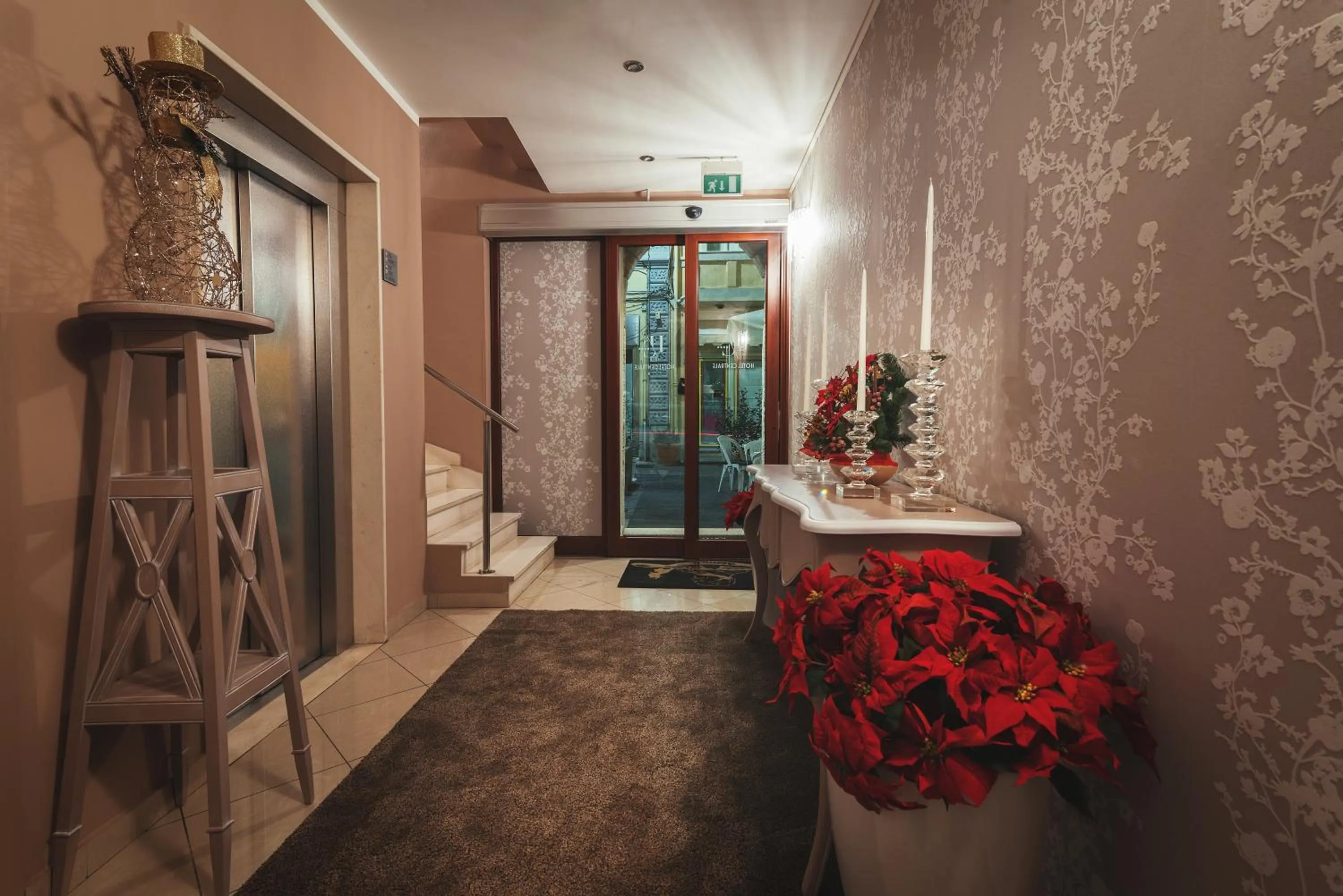 Lobby or reception in Hotel Centrale