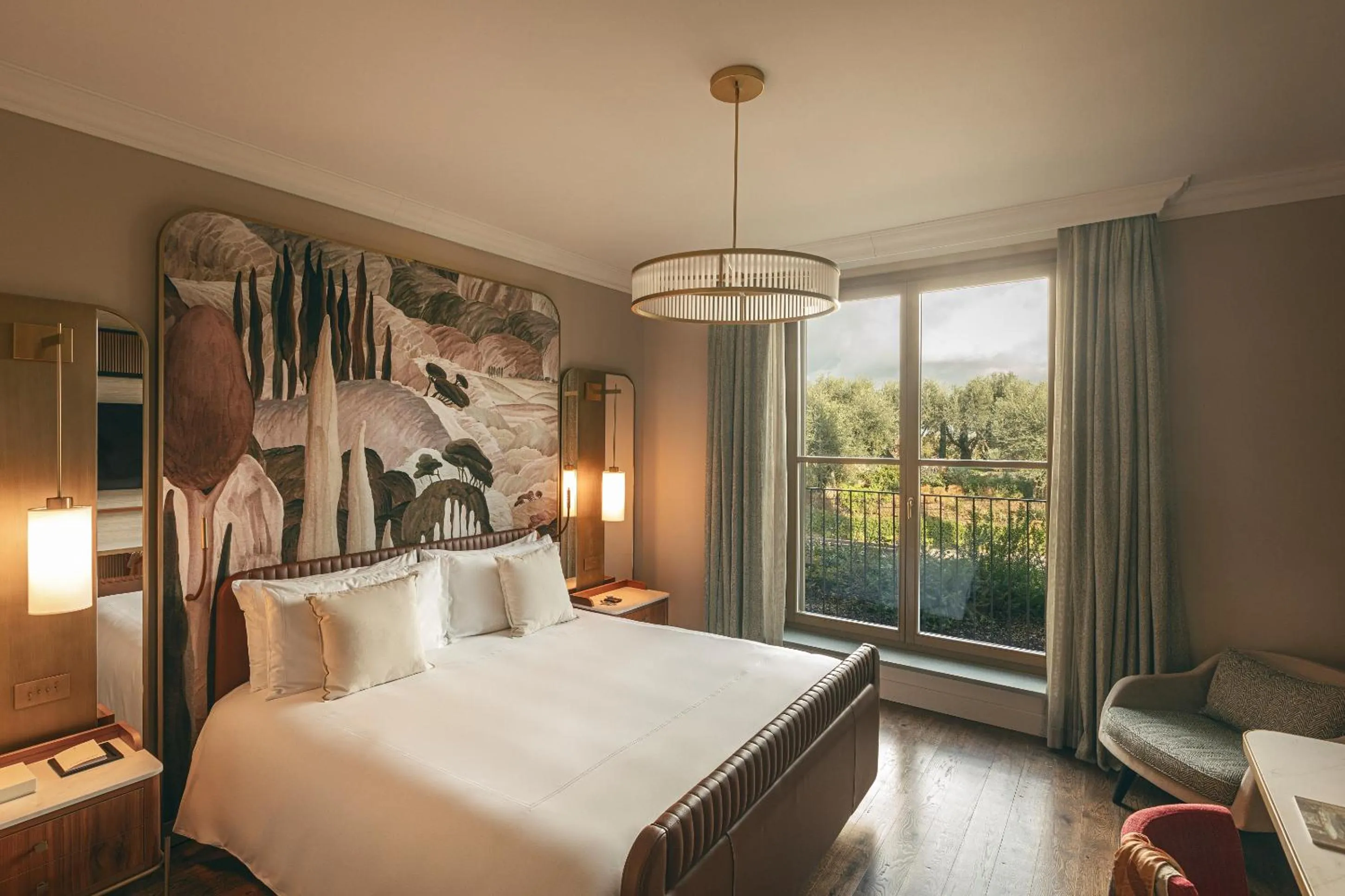 Bedroom, Bed in Castelfalfi