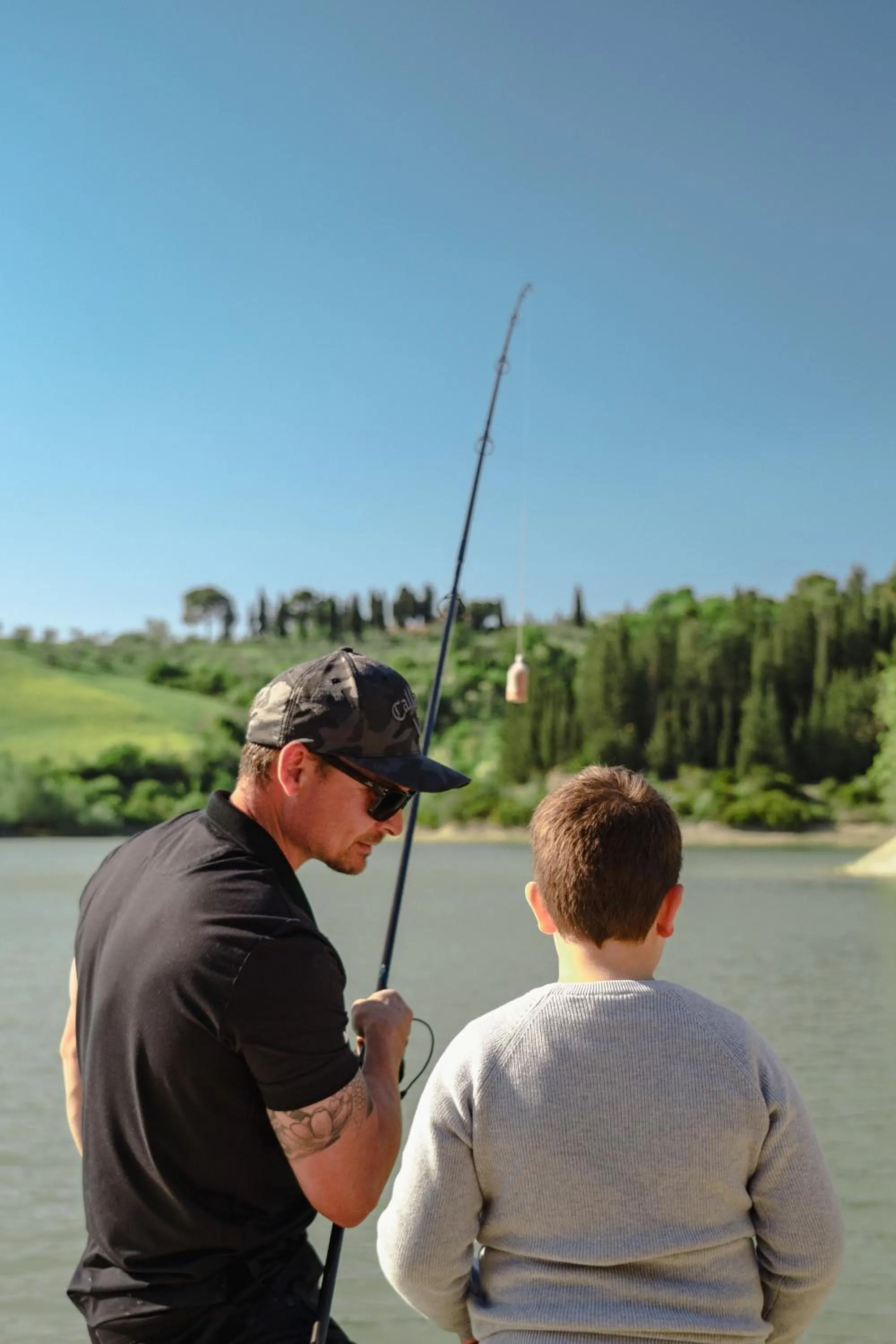 Fishing in Castelfalfi