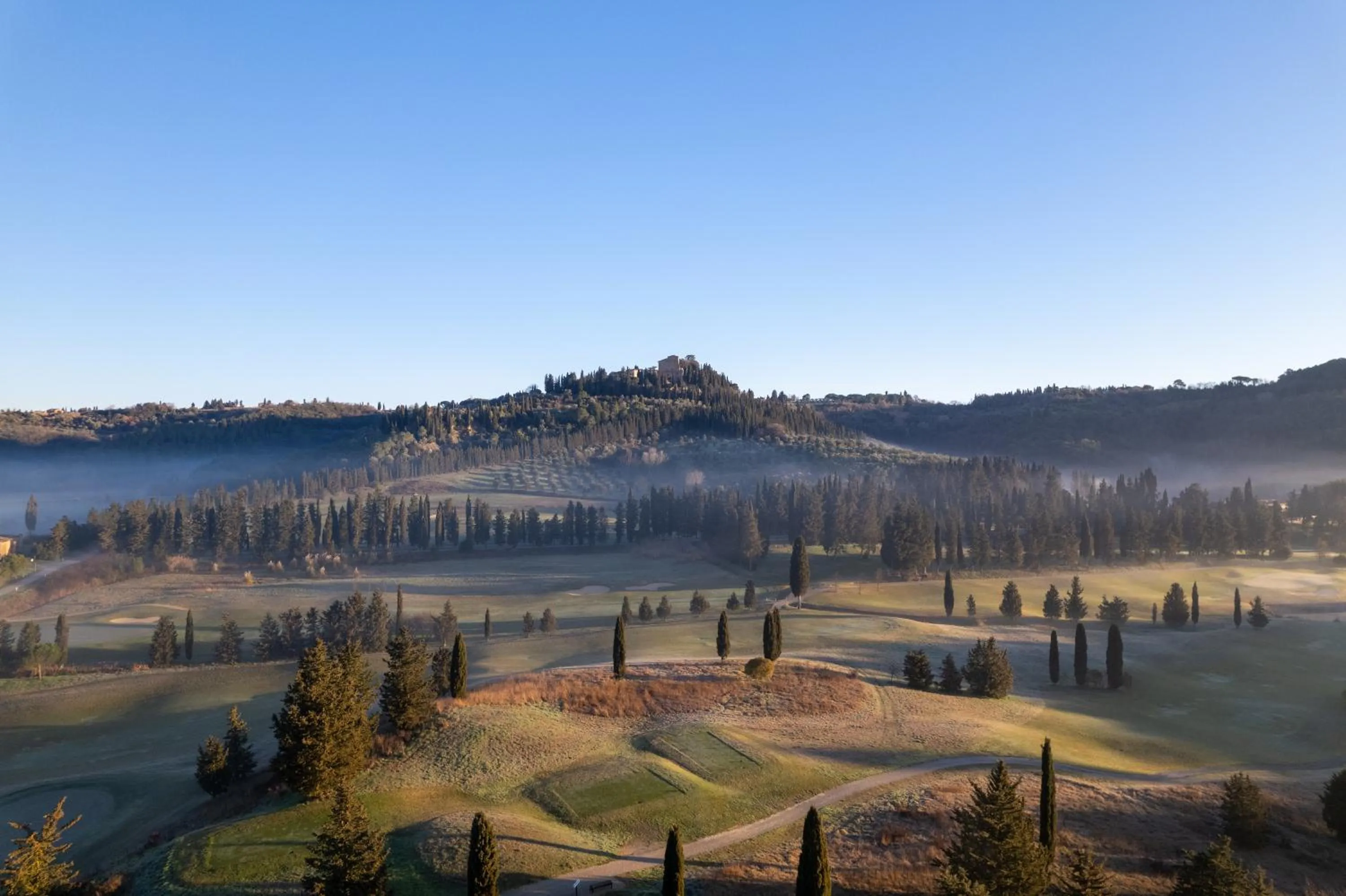 Natural landscape in Castelfalfi