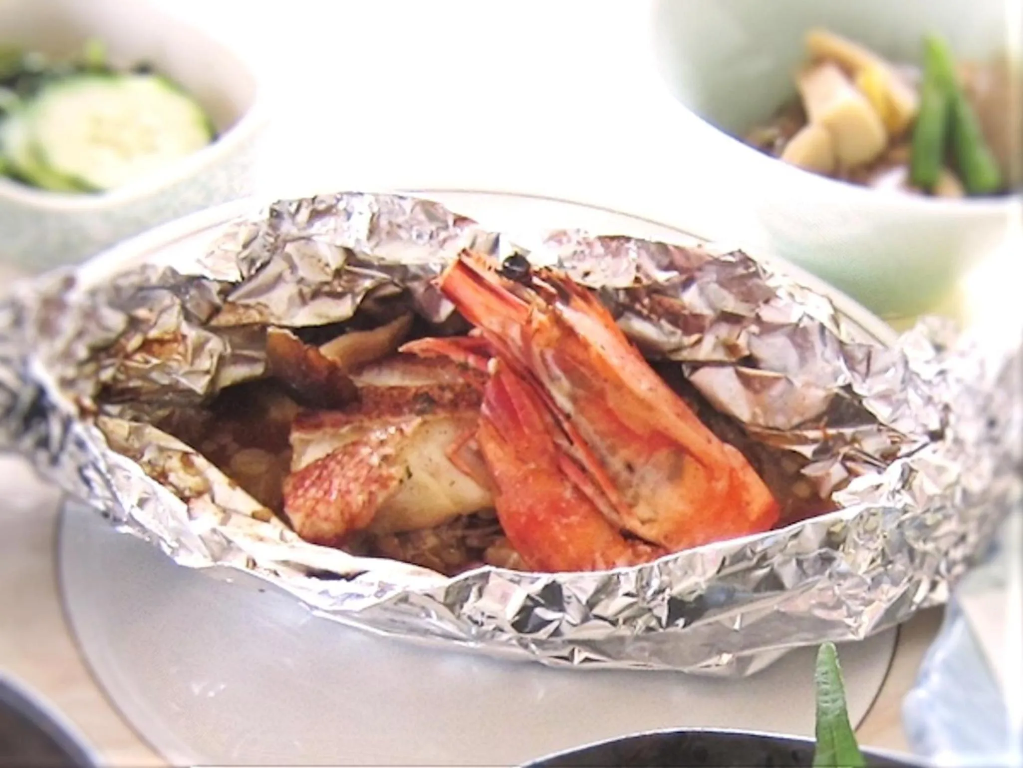 Food close-up in Hotel Axia Kushikino