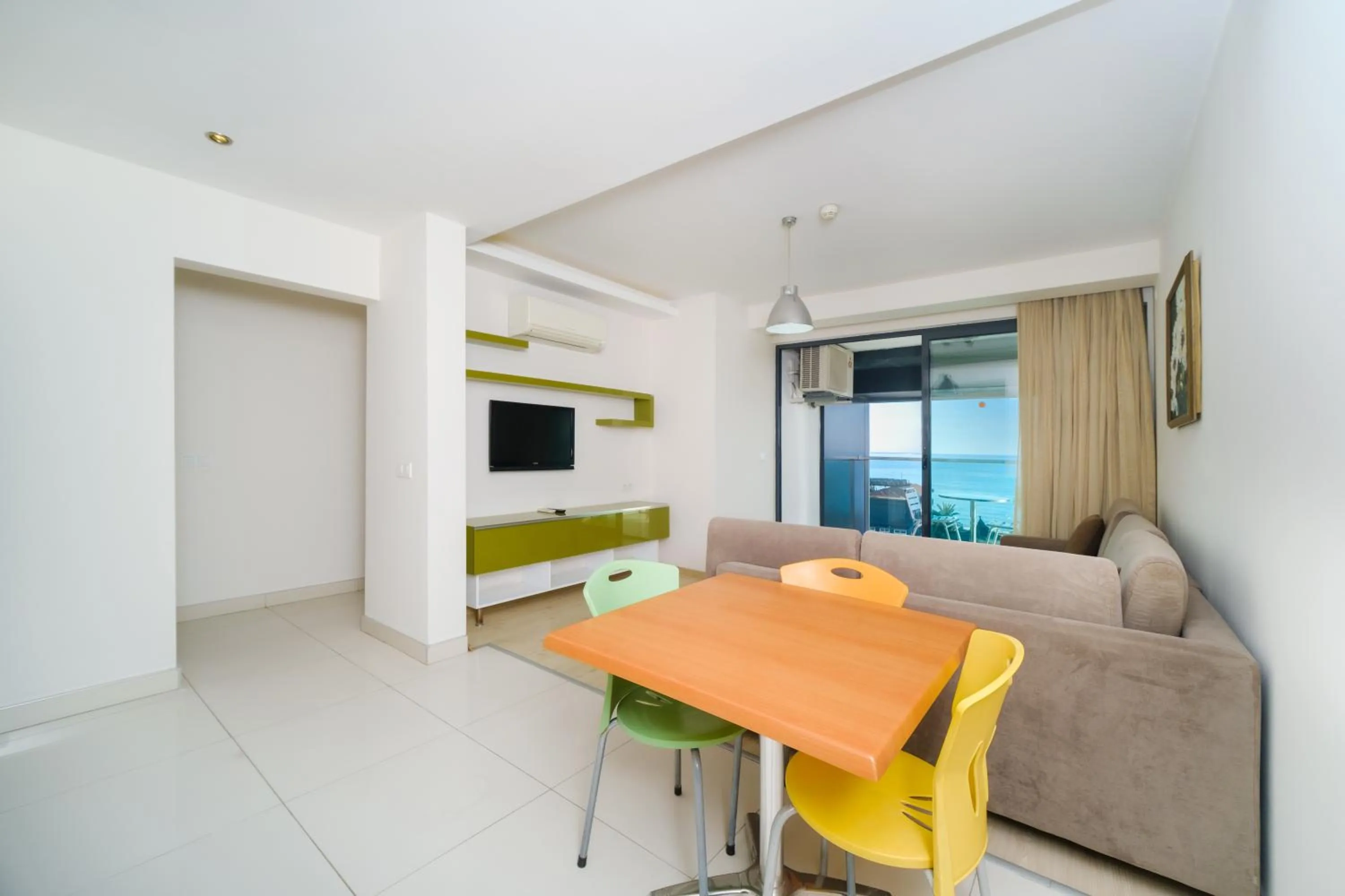 Living room in Delfino Apart Hotel