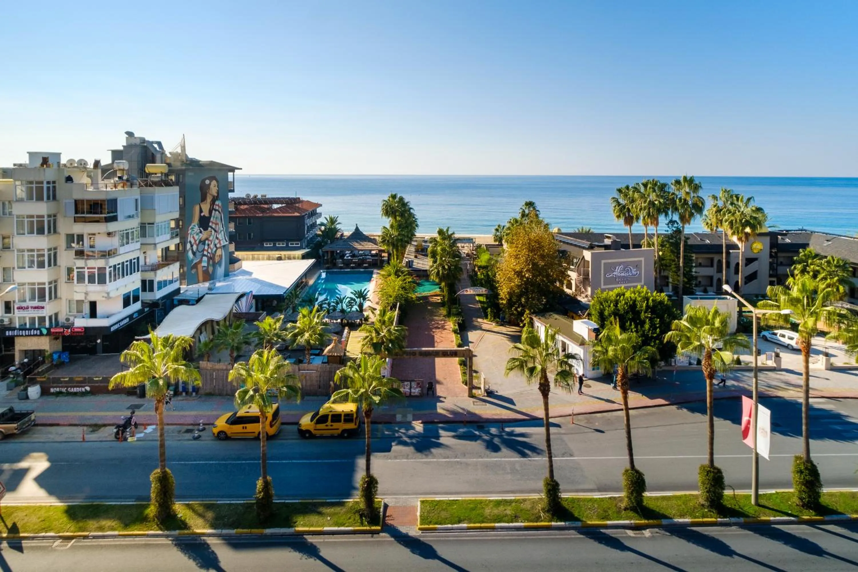 Natural landscape in Delfino Apart Hotel