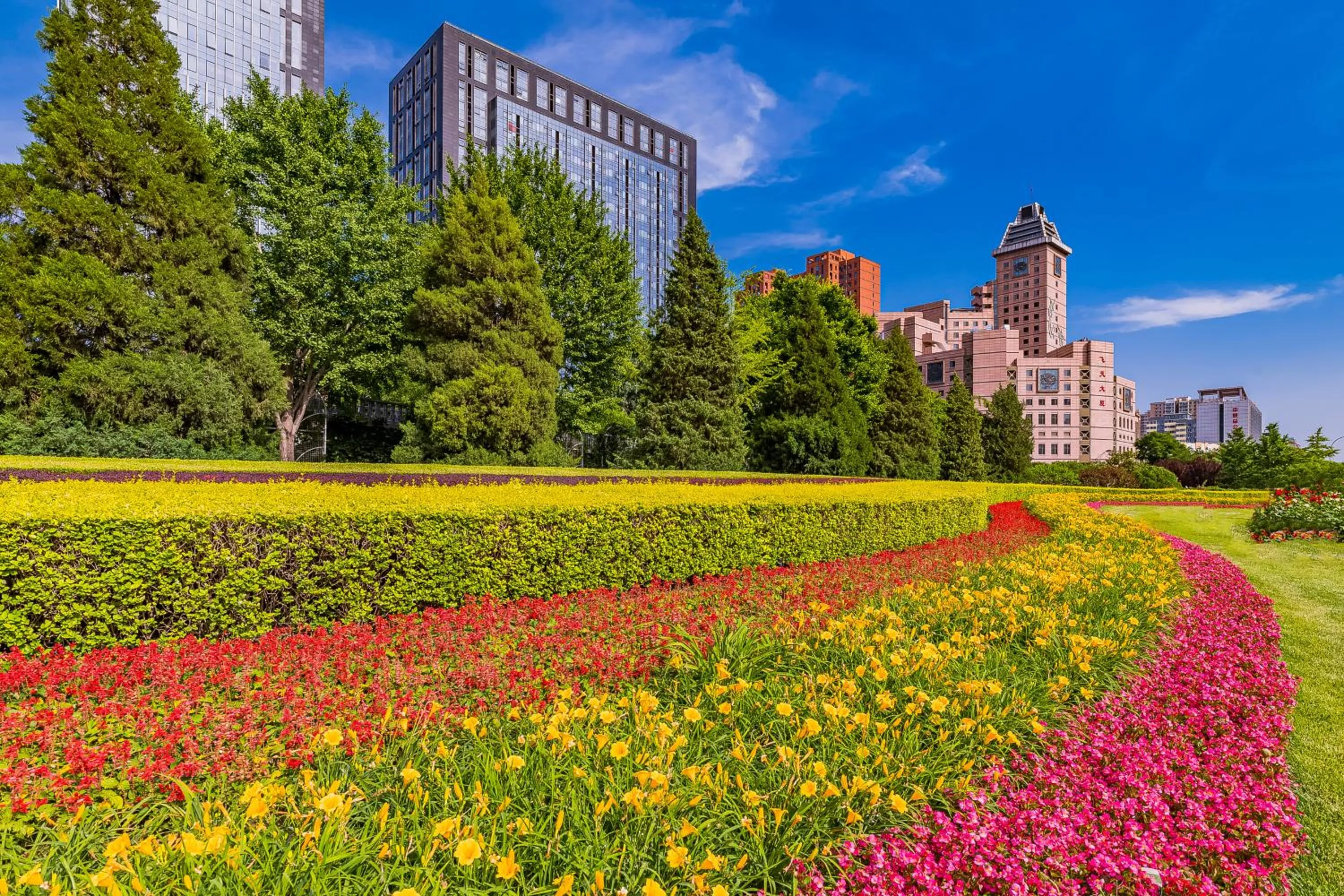 Property building in Beijing Feitian Hotel