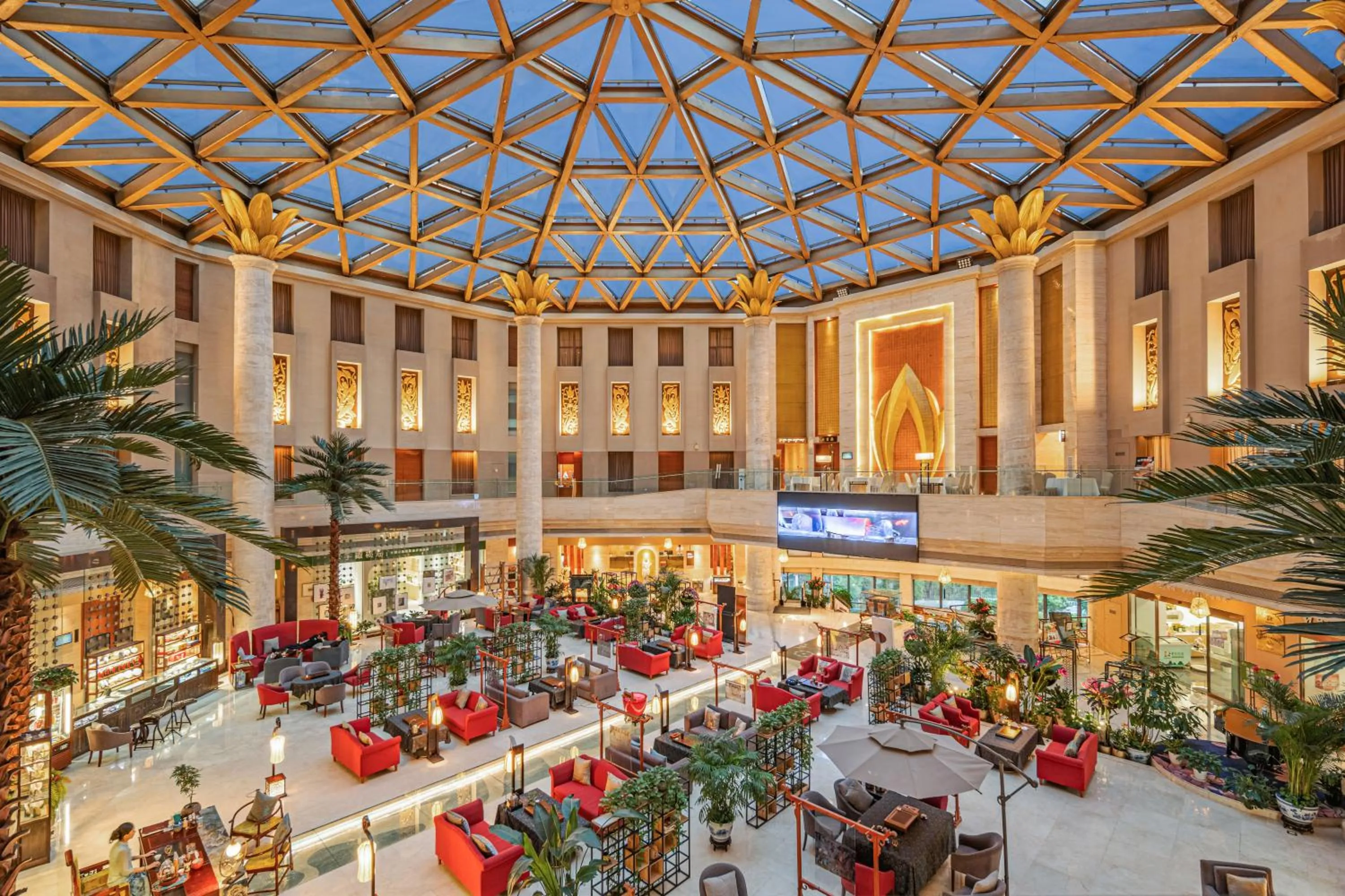 Lobby or reception in Beijing Feitian Hotel