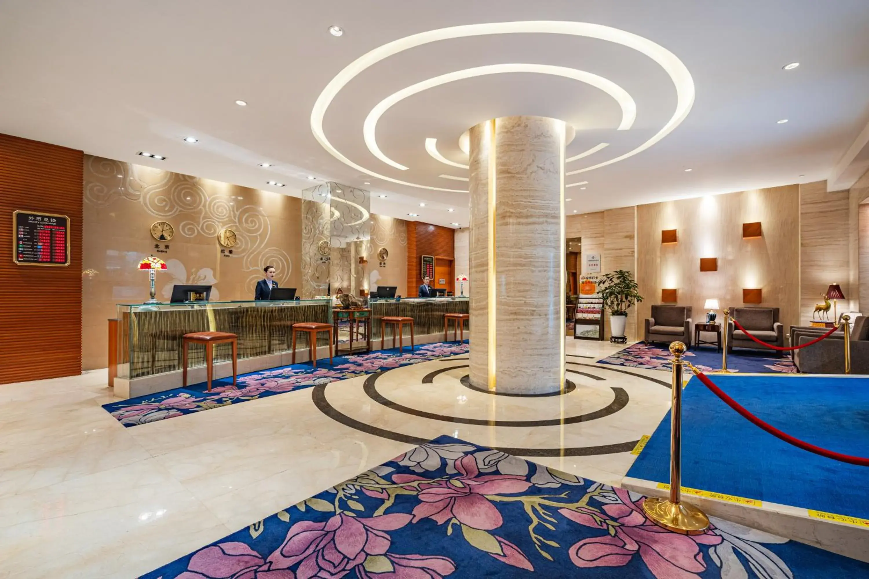 Lobby or reception in Beijing Feitian Hotel Lobby or reception in Beijing Feitian Hotel