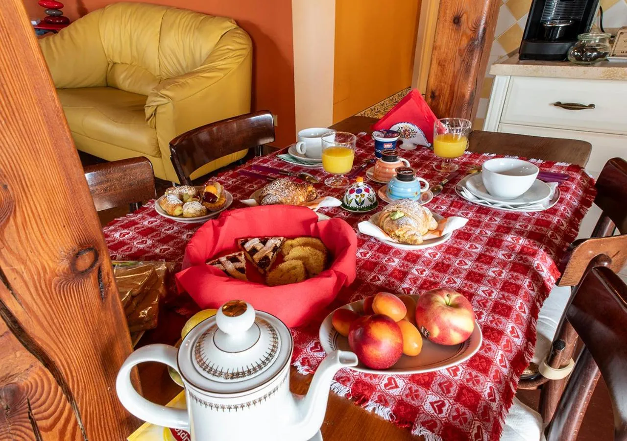 Communal lounge/ TV room in B&B Belcuore